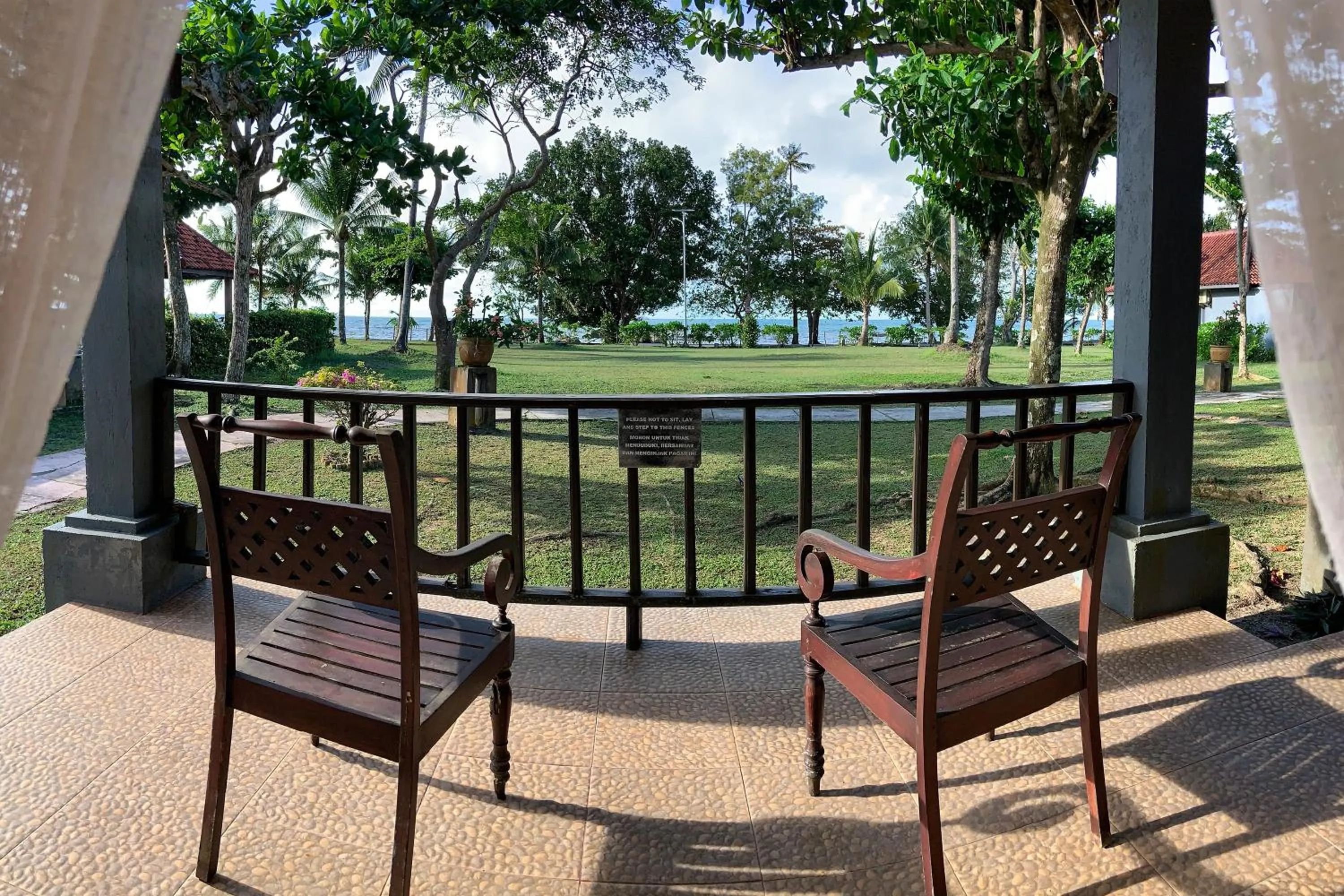 Balcony/Terrace in Beach Rock Resort Belitung