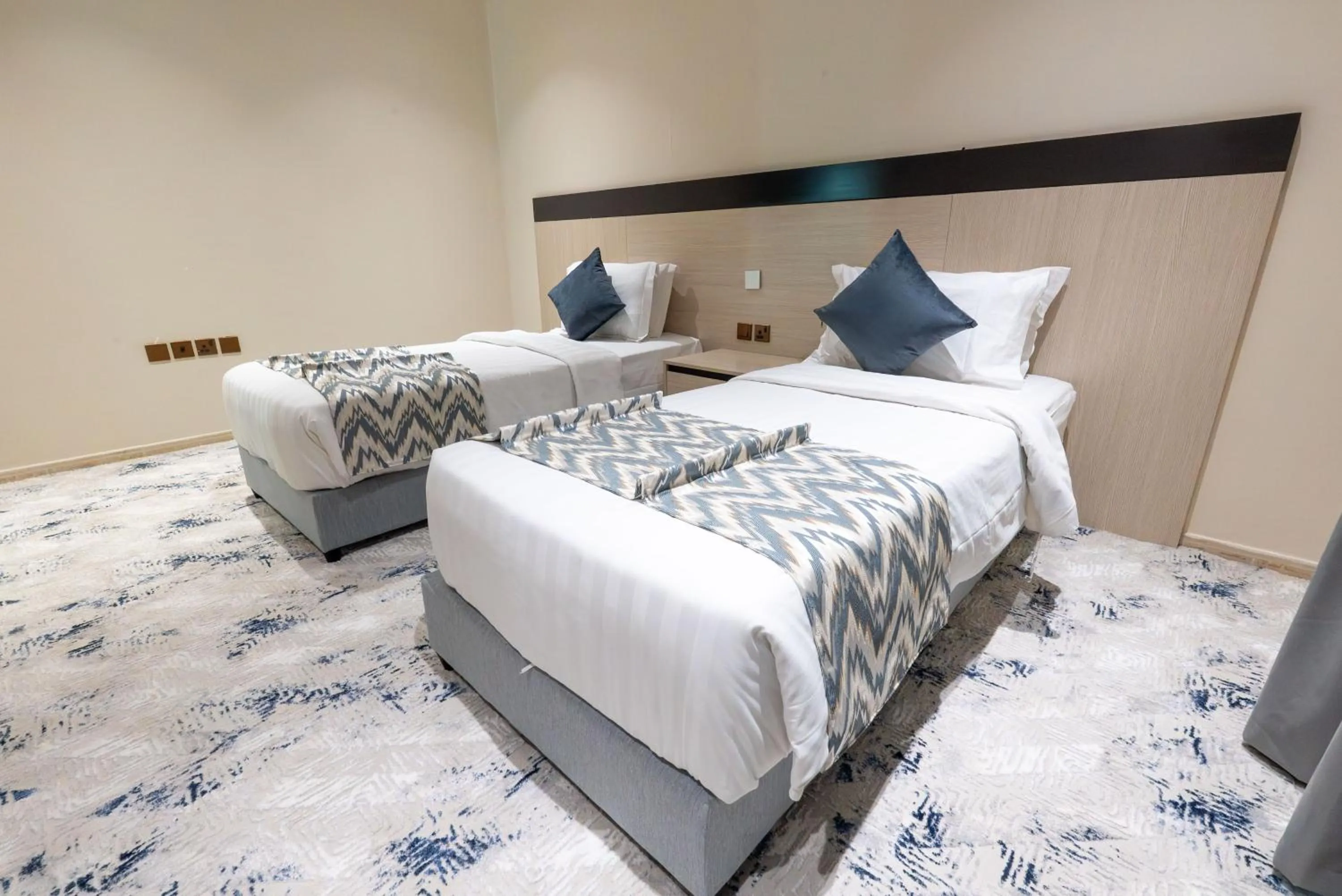 Bed in Continent Sumou Hotel Al Khobar