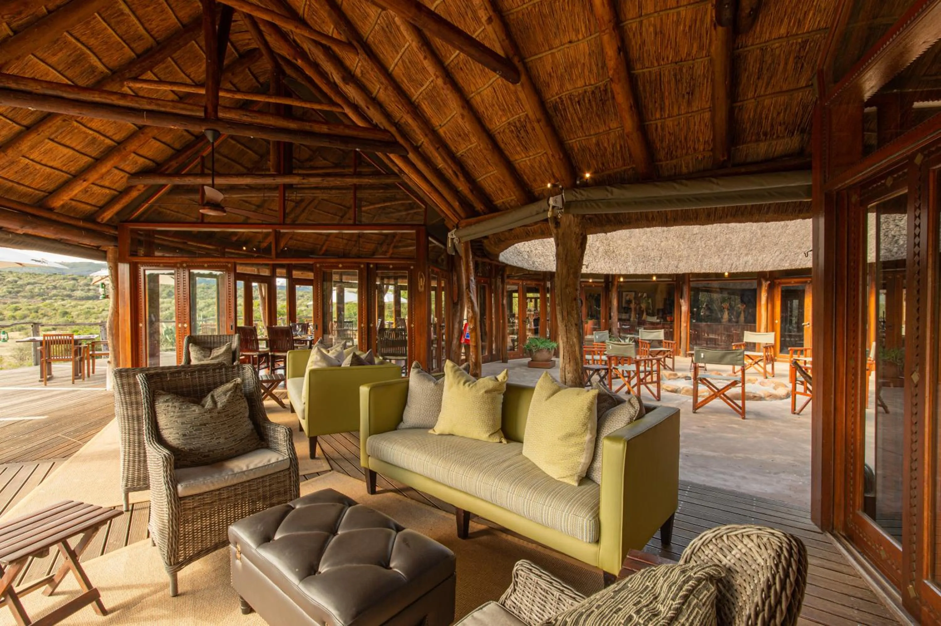Lounge or bar in Pumba Private Game Reserve