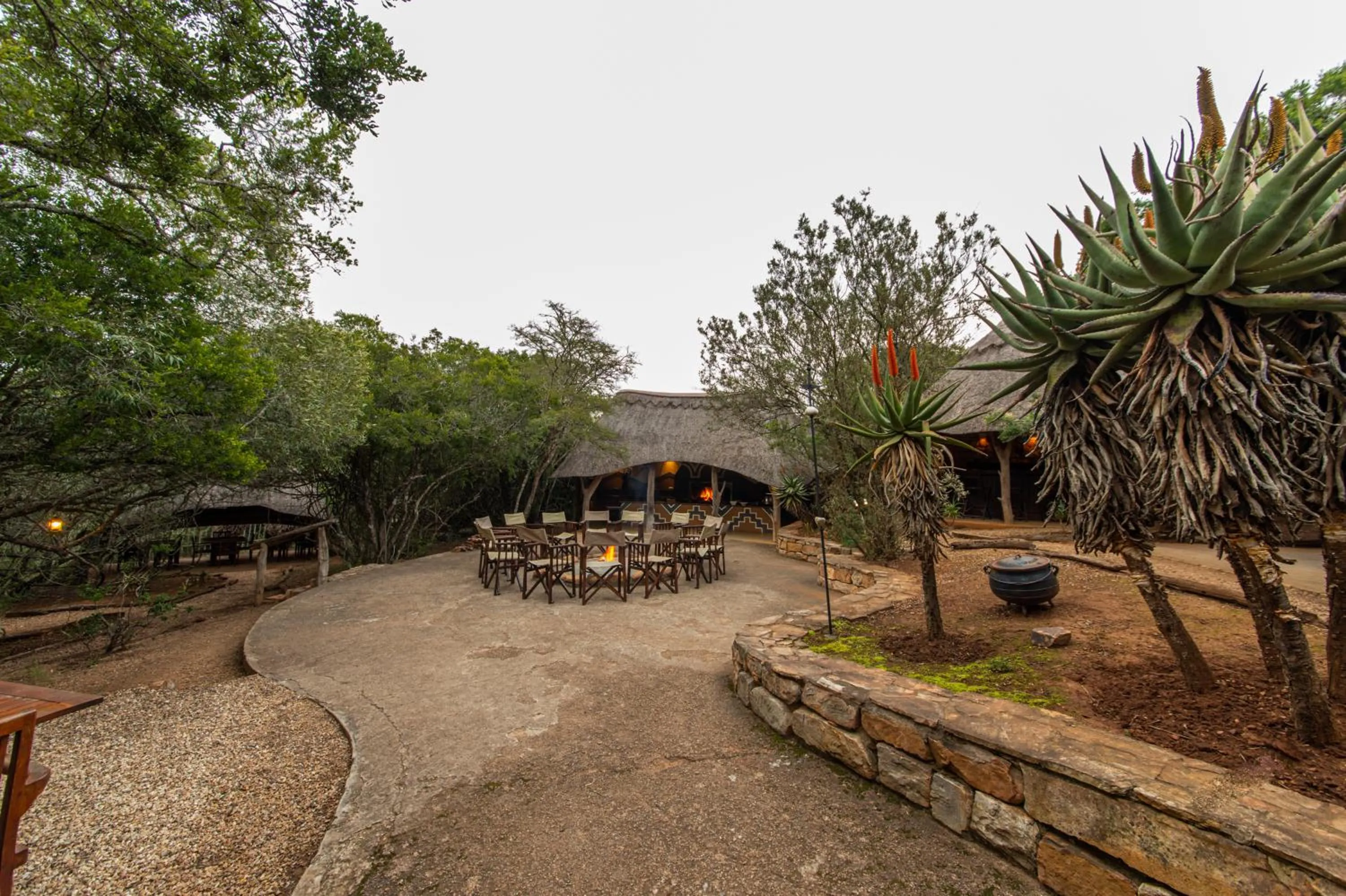 Property building in Pumba Private Game Reserve