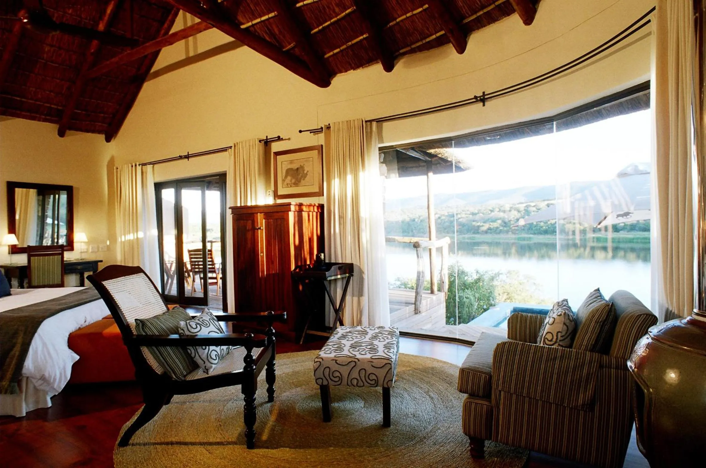 Bedroom, Bed in Pumba Private Game Reserve