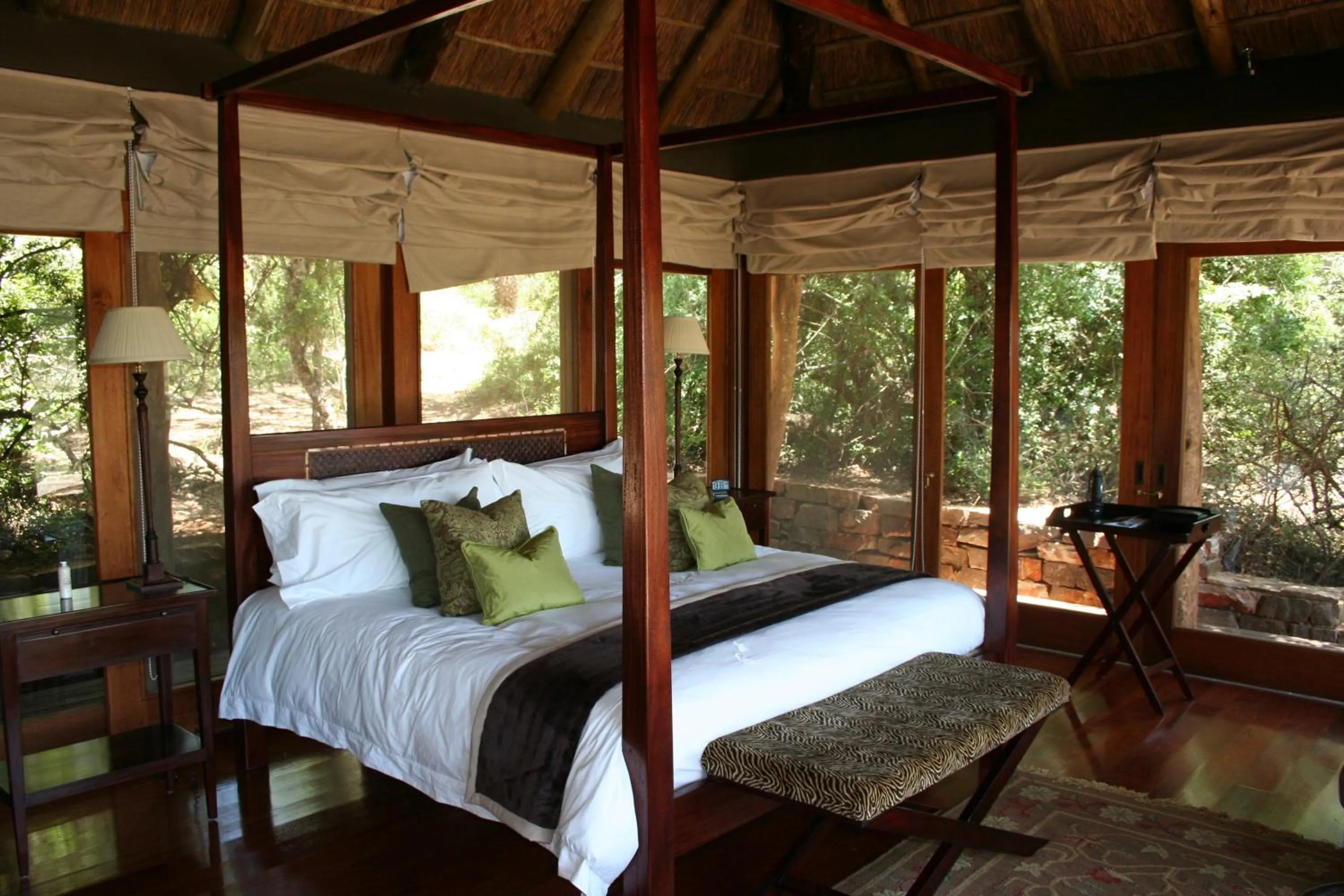 Bedroom, Bed in Pumba Private Game Reserve