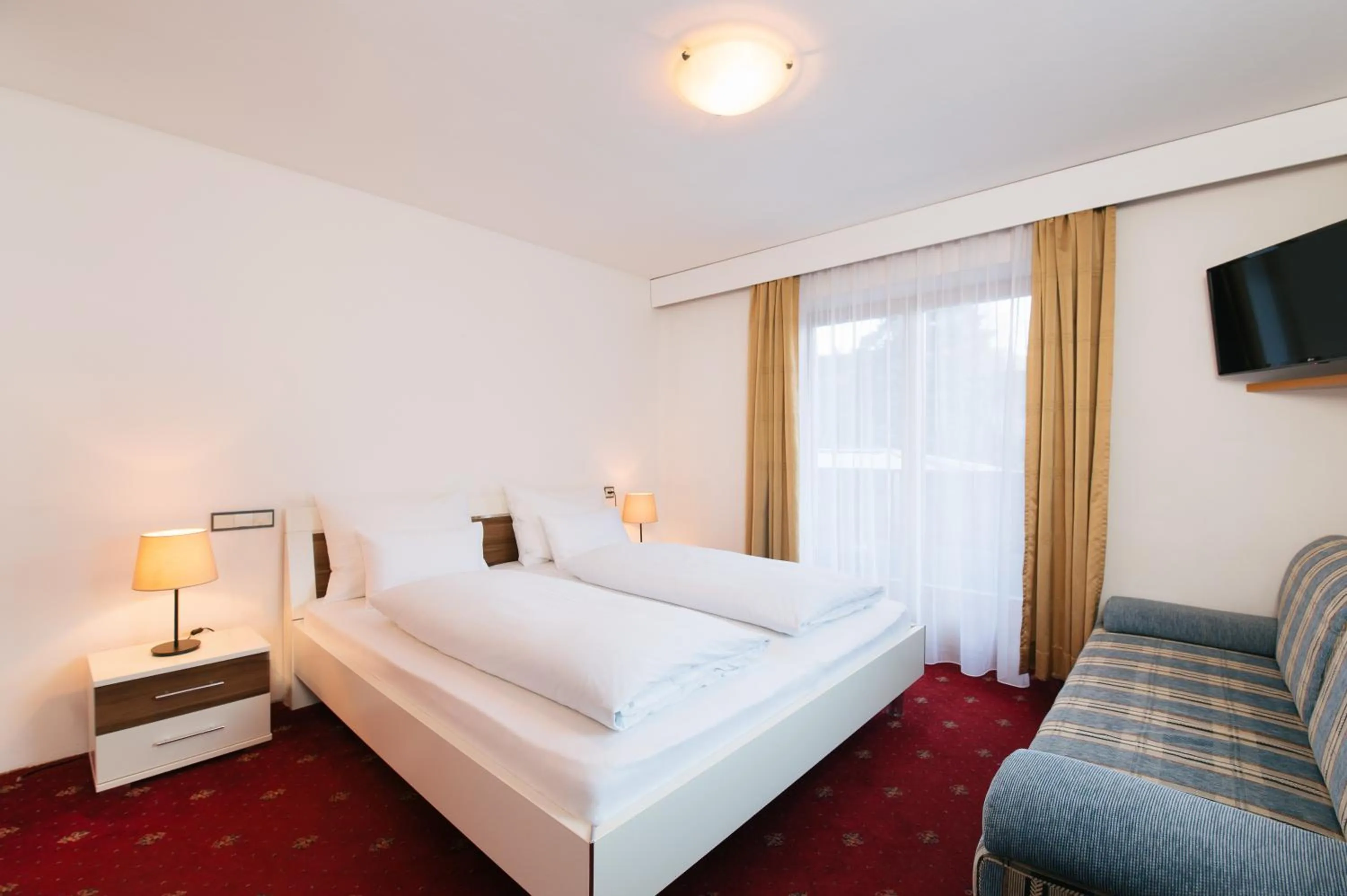 Bed in Hotel Gasthaus Post