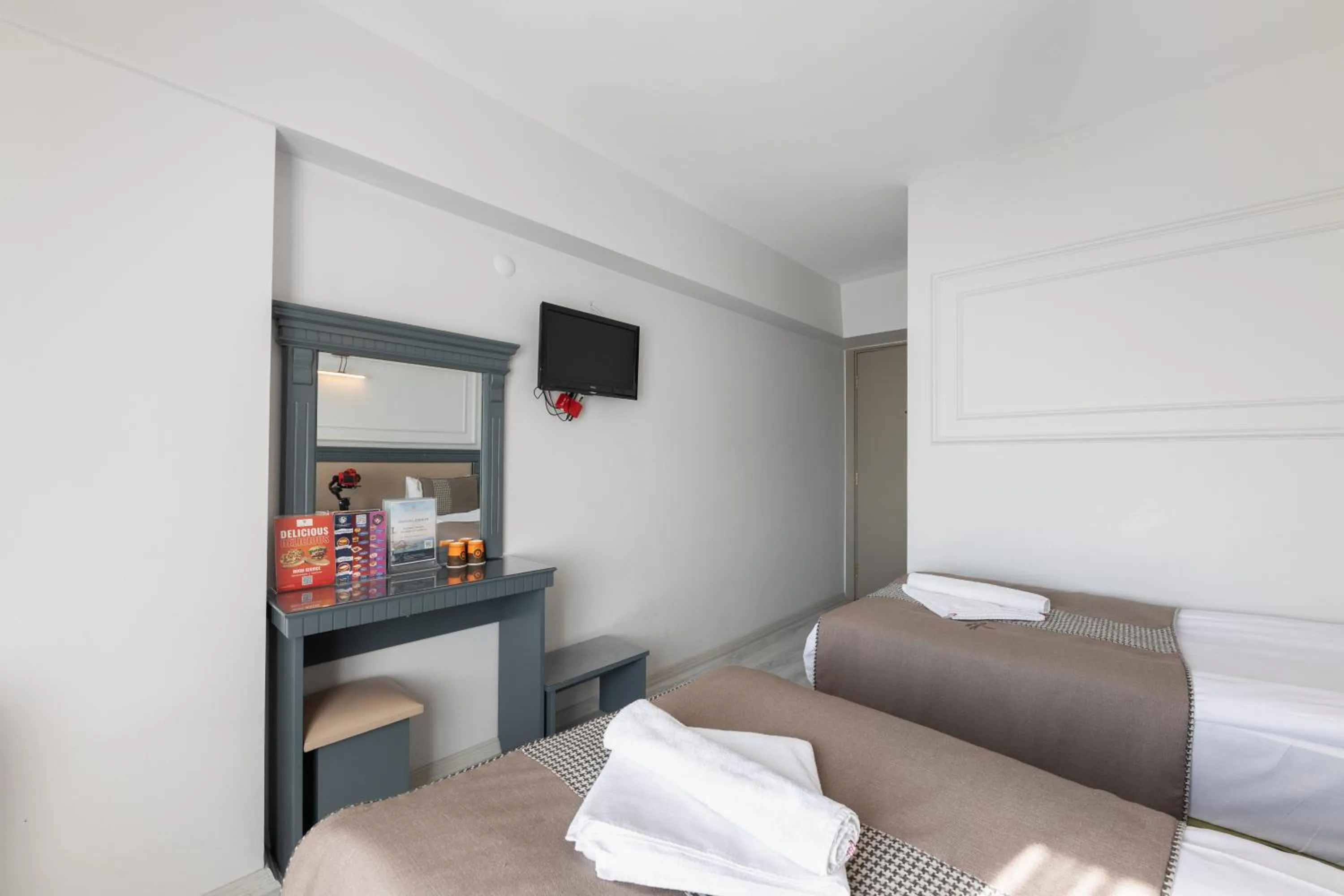 Bed in Kuran Hotel International