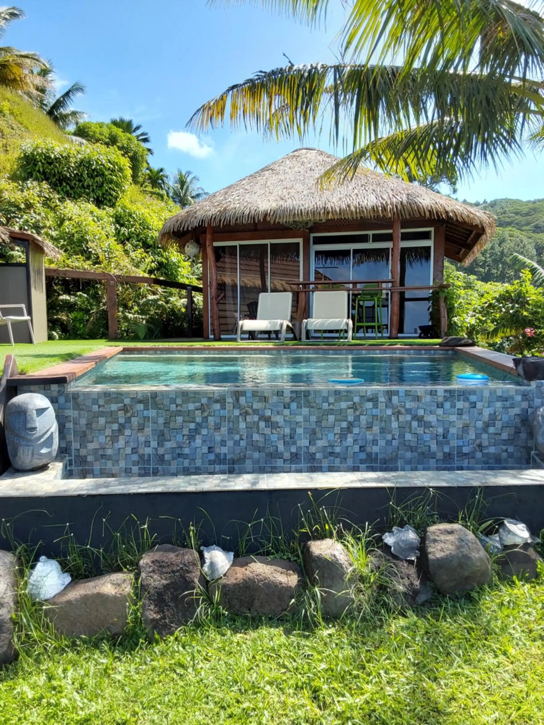 View (from property/room) in Faré Mahi Mahi