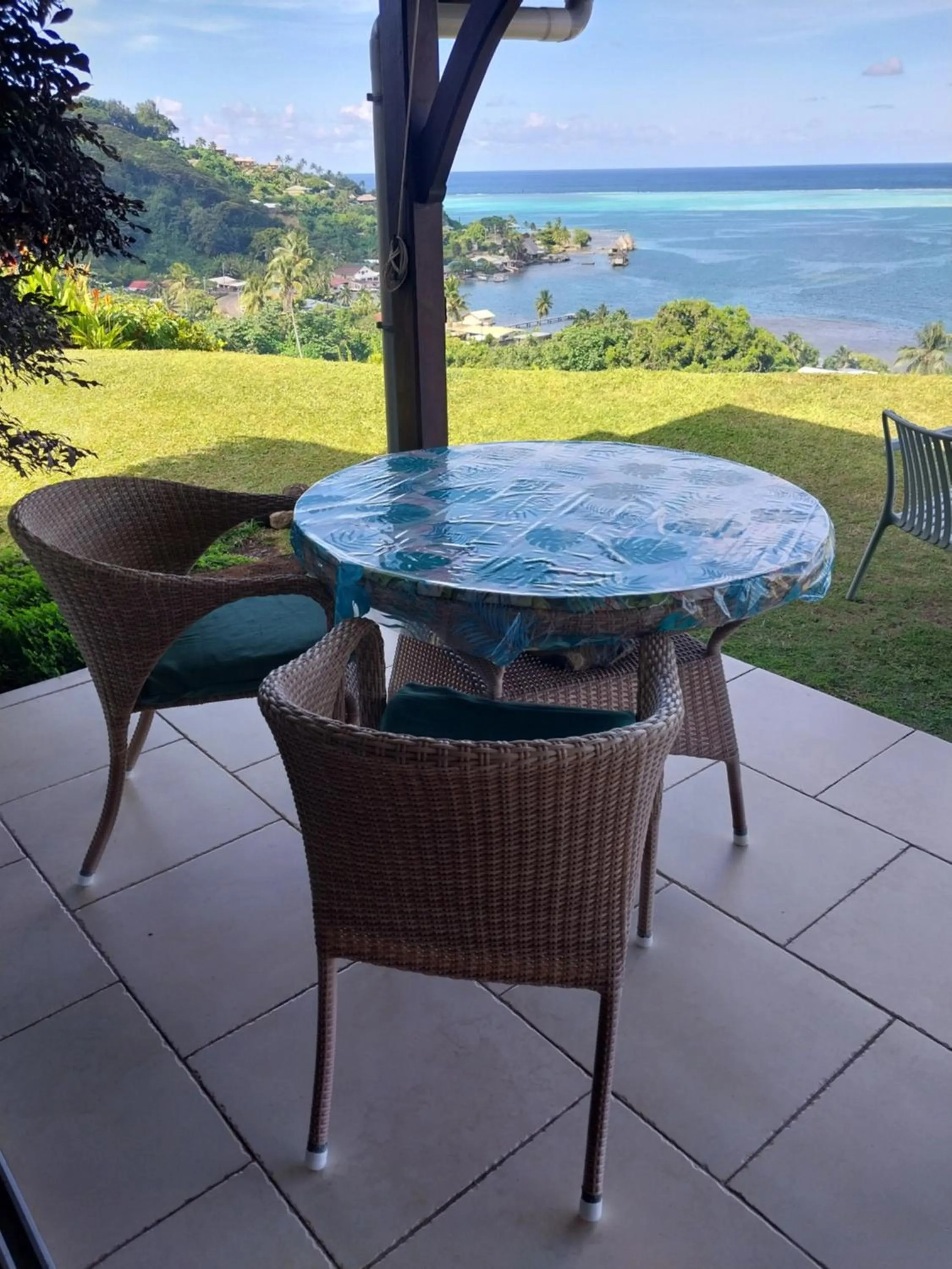 Patio in Faré Mahi Mahi