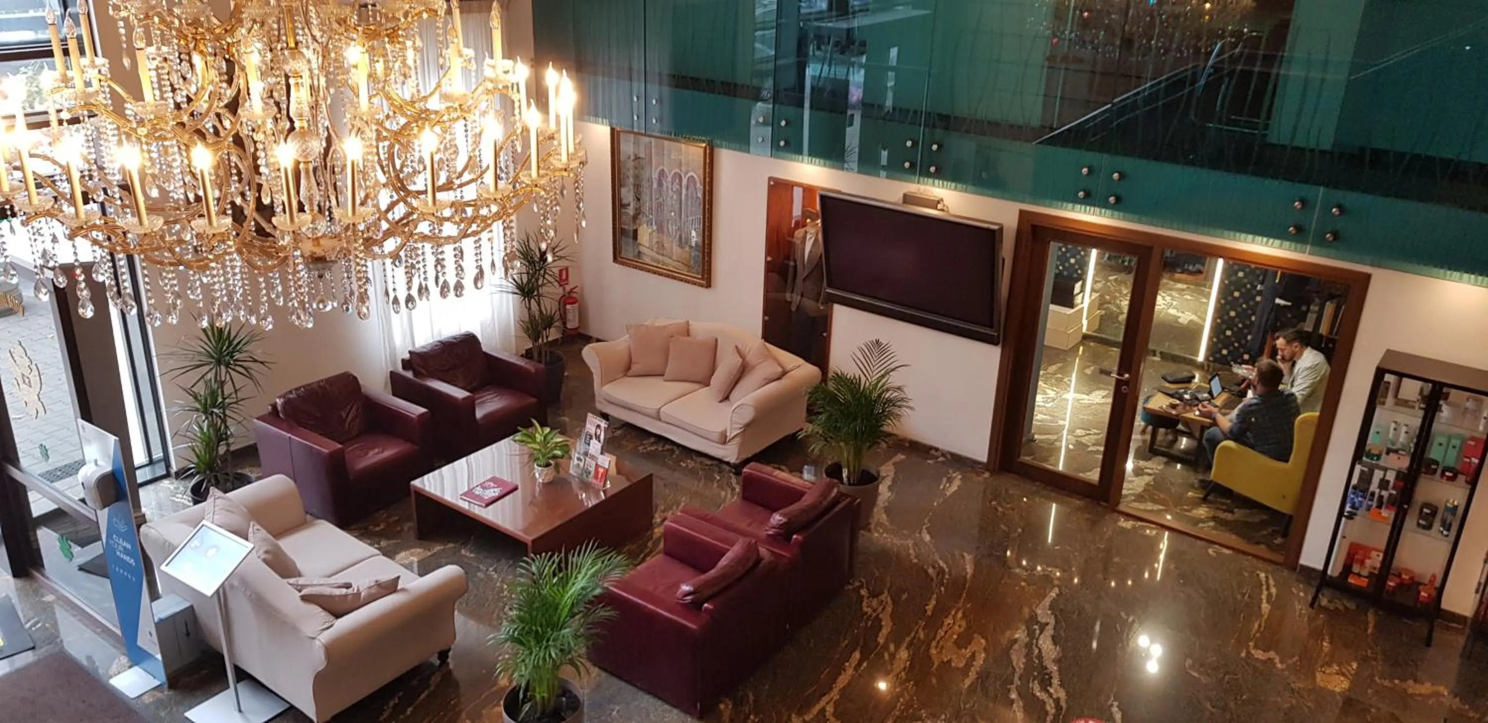 Lobby or reception in Hotel Beyfin