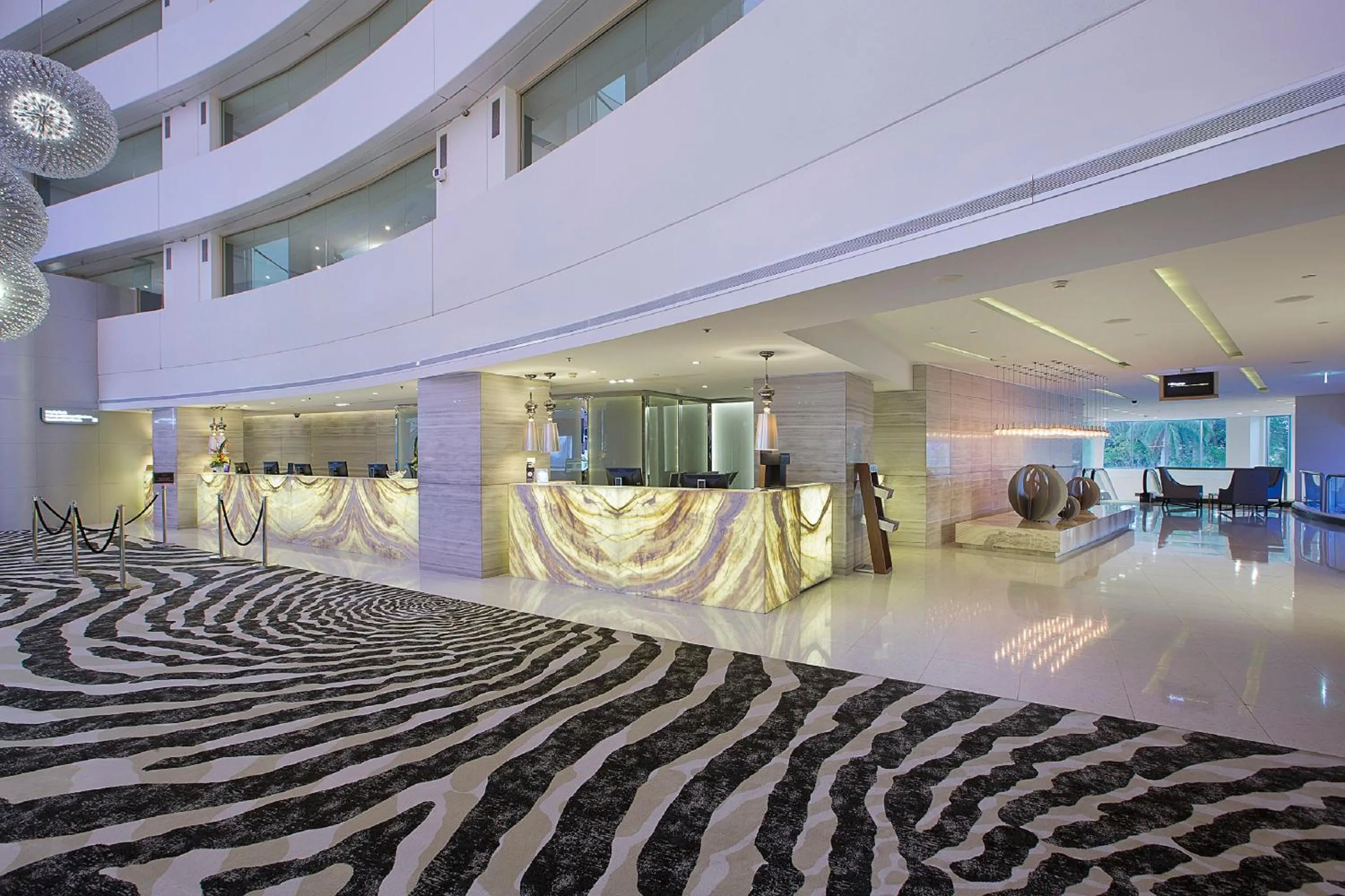 Lobby or reception in The Star Grand at The Star Gold Coast