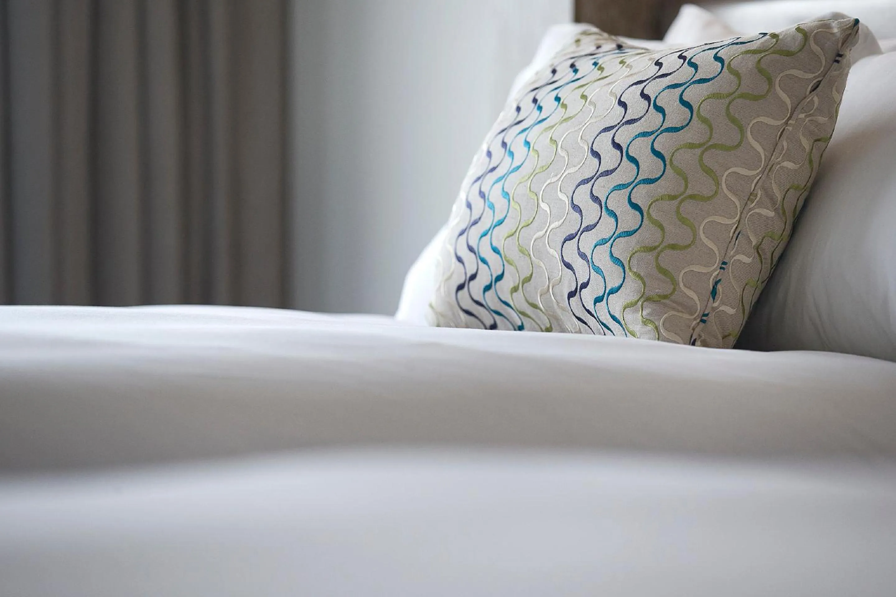 Decorative detail, Bed in The Star Grand at The Star Gold Coast
