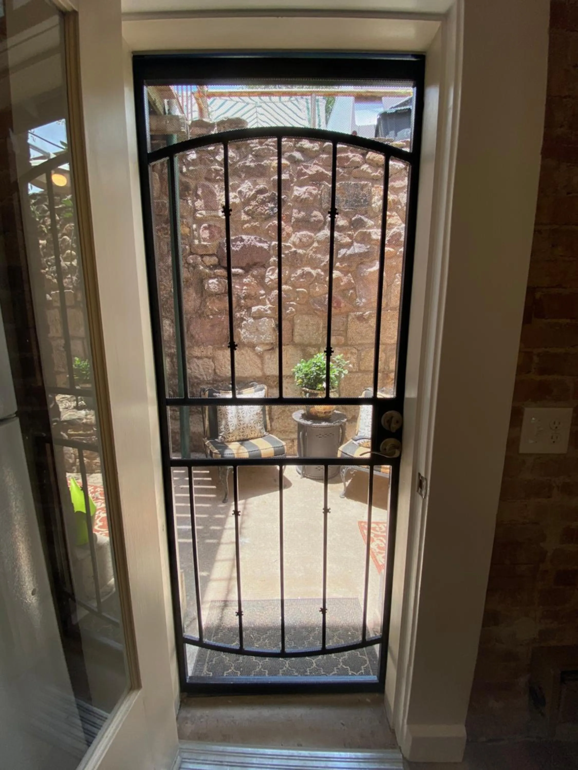 Garden view in Bisbee Brownstone Suites
