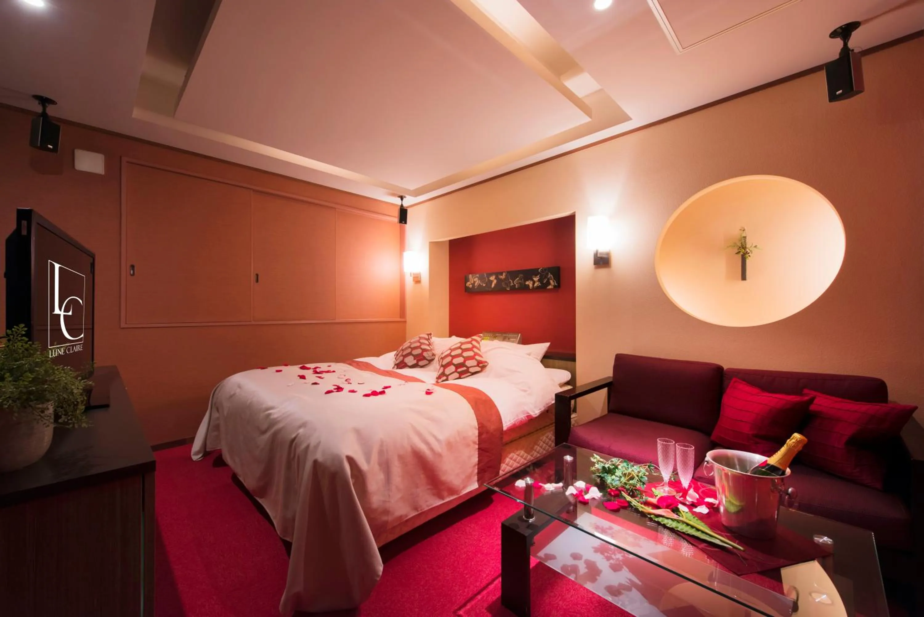 Bed in Hotel LUNE CLAIRE (Adult Only)