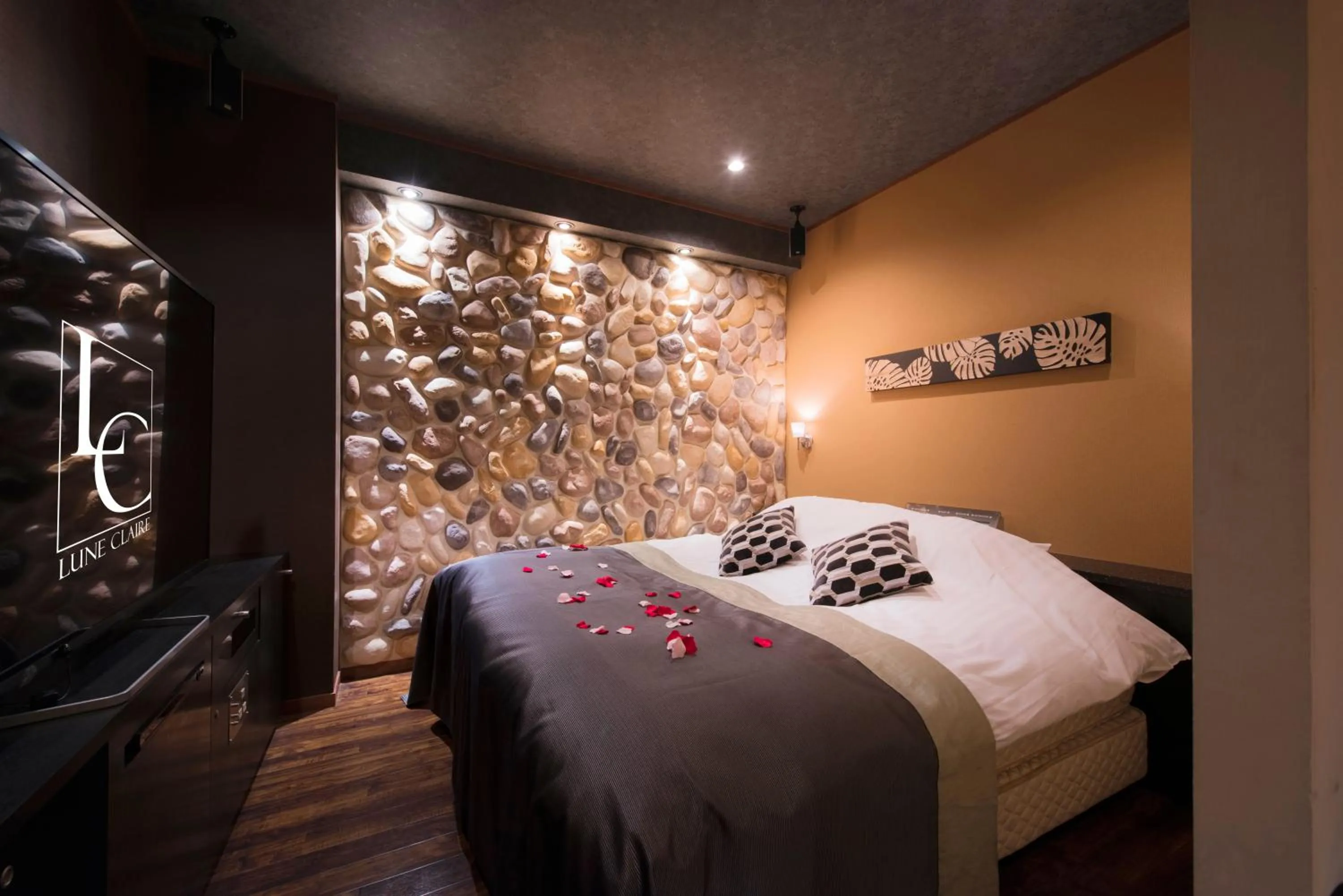 Bed in Hotel LUNE CLAIRE (Adult Only)