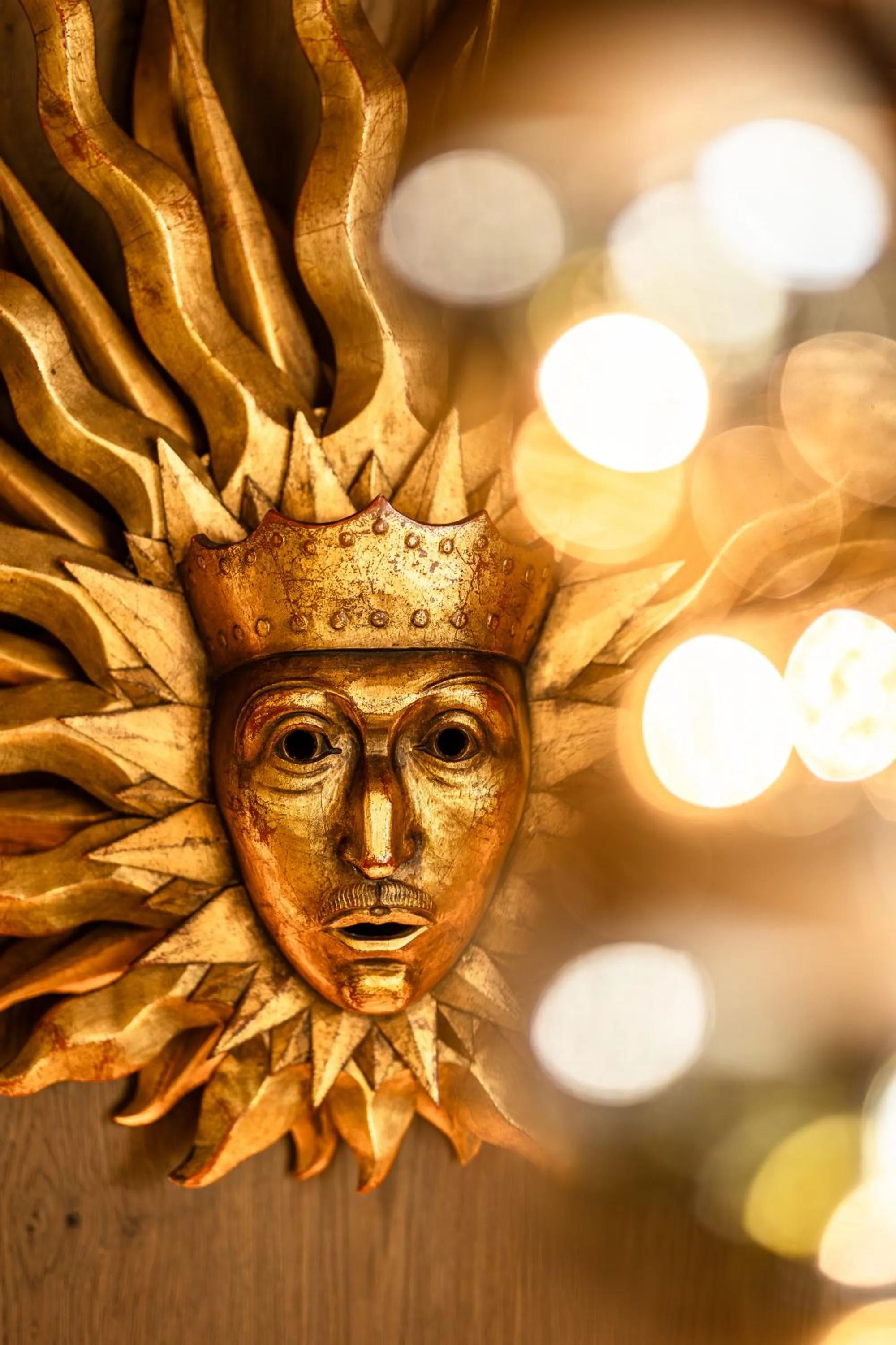 Decorative detail in Hotel Hell