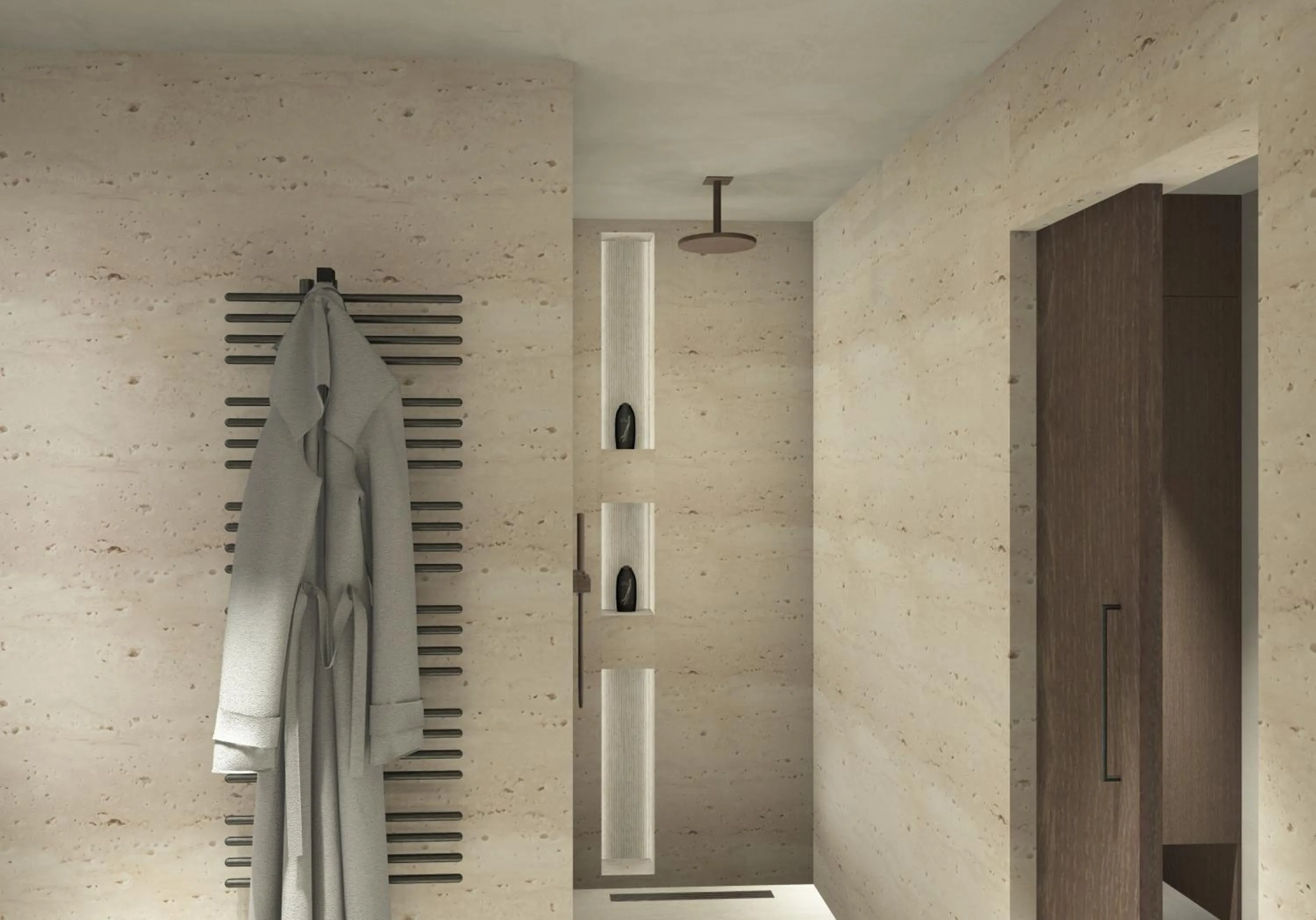 Shower in Hotel Hell