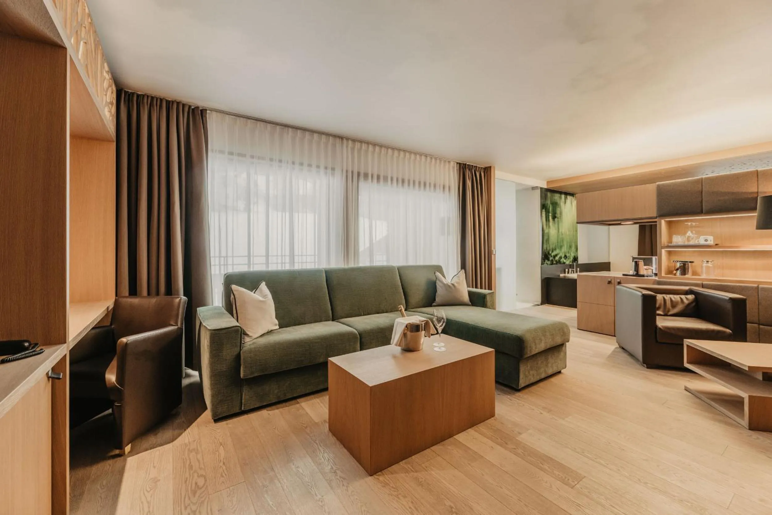 Living room in Hotel Hell