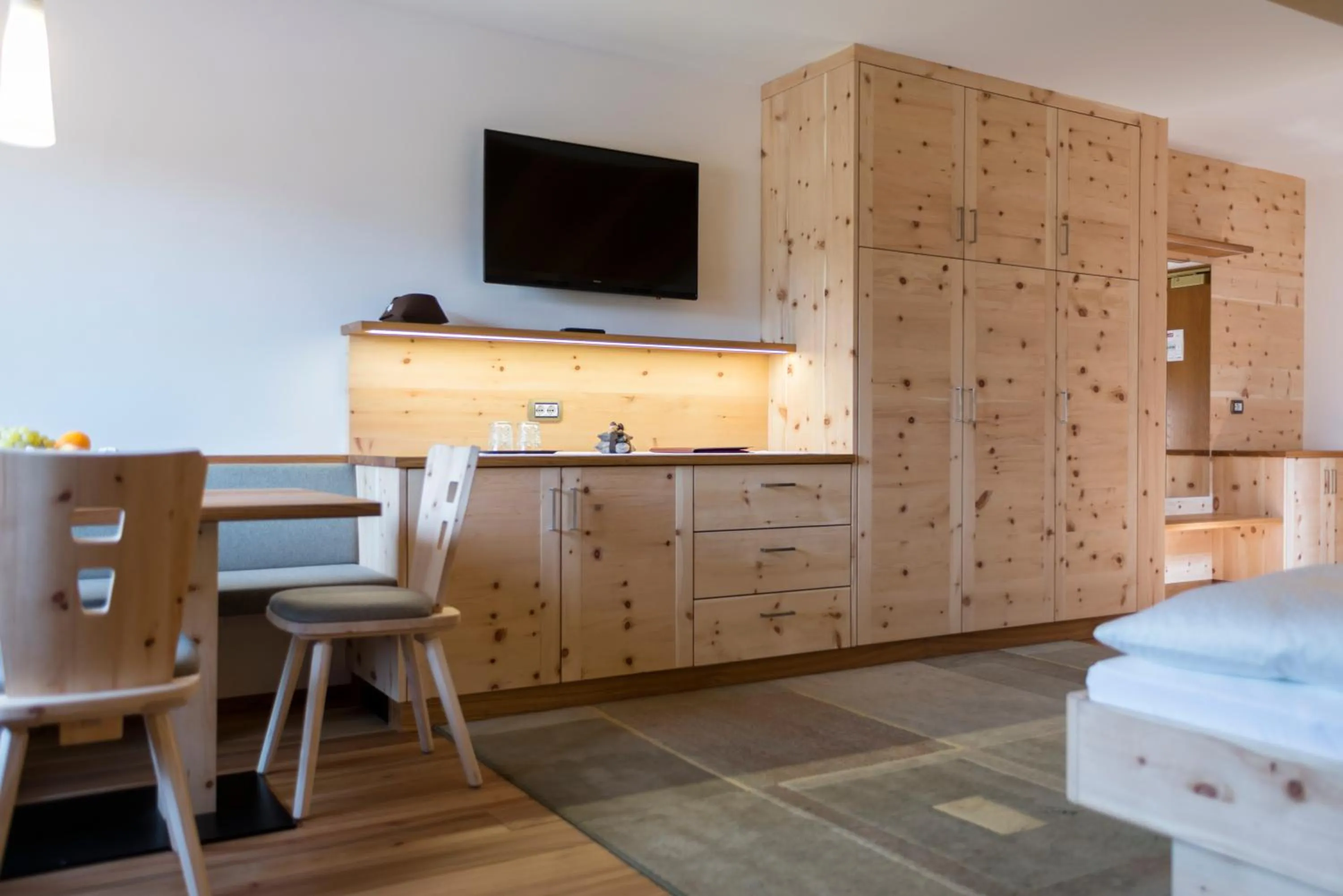 Seating area in Hotel Hell