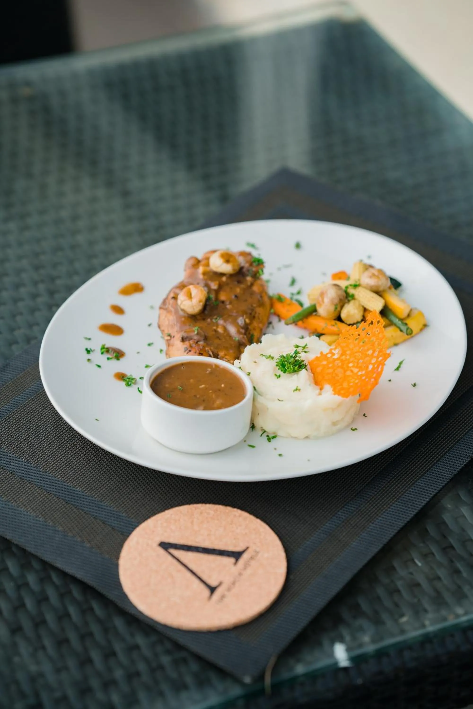 Restaurant/places to eat in The Acacia Morjim