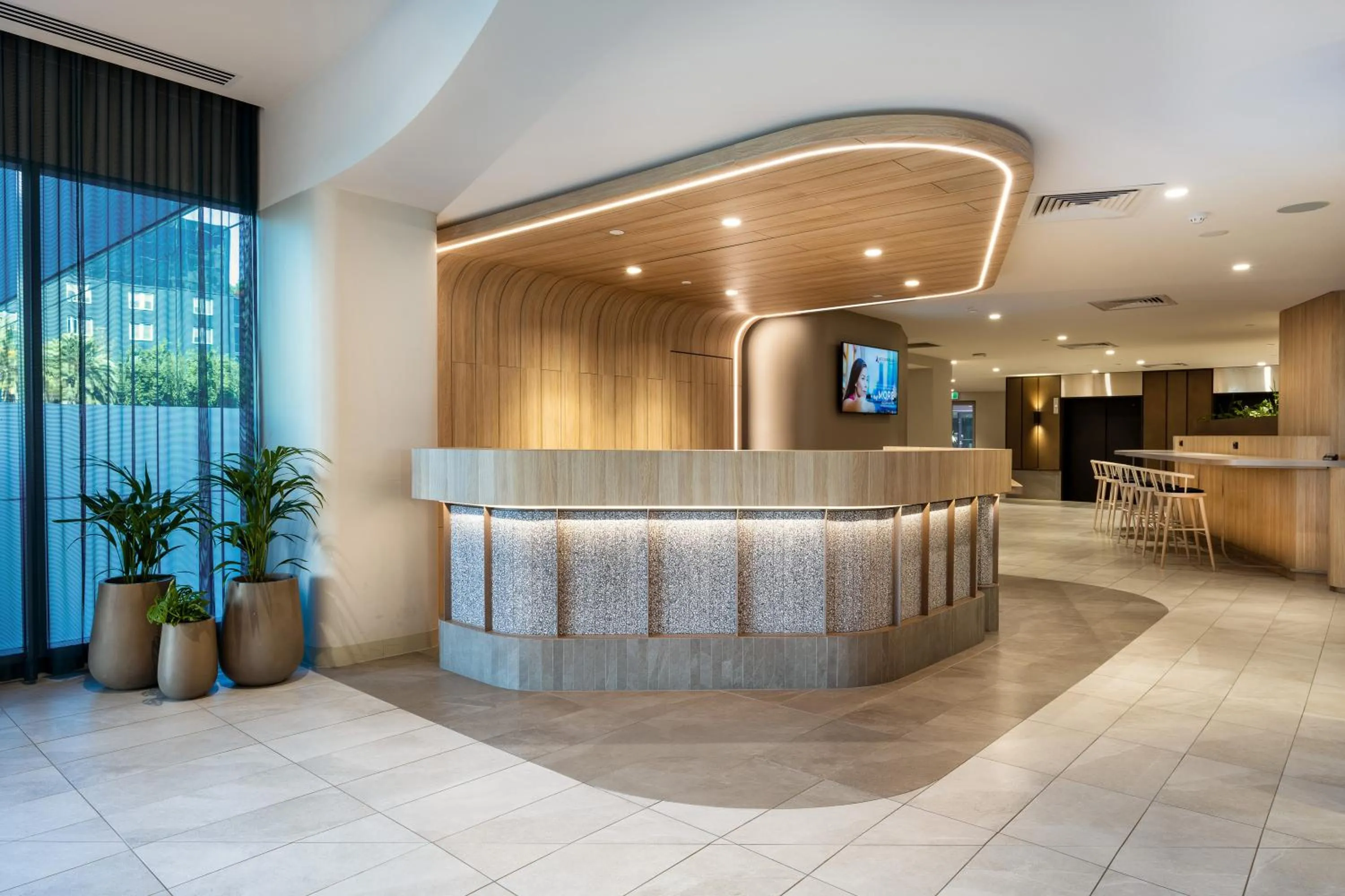 Lobby or reception in Novotel Melbourne Preston