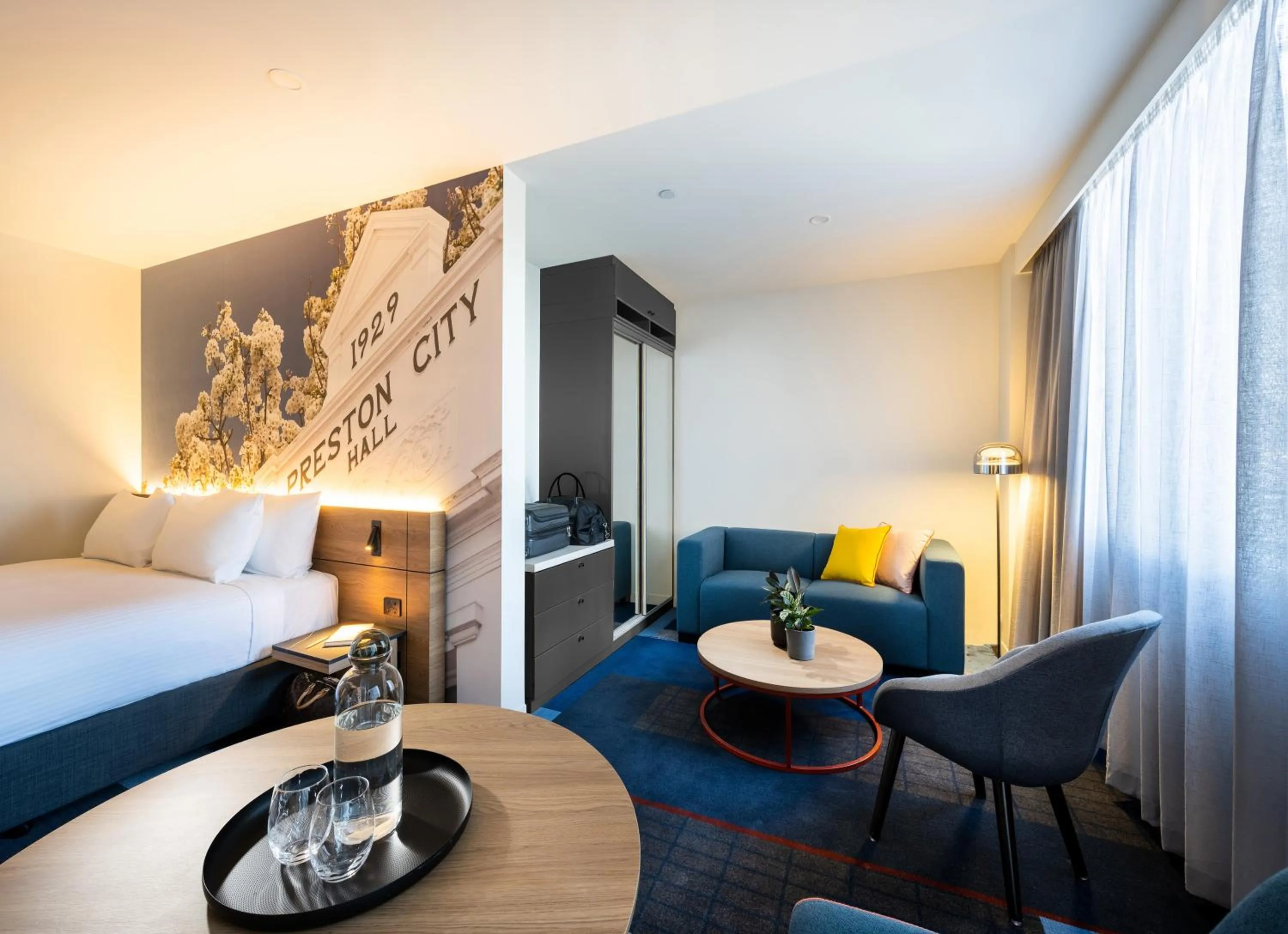 Bed in Novotel Melbourne Preston