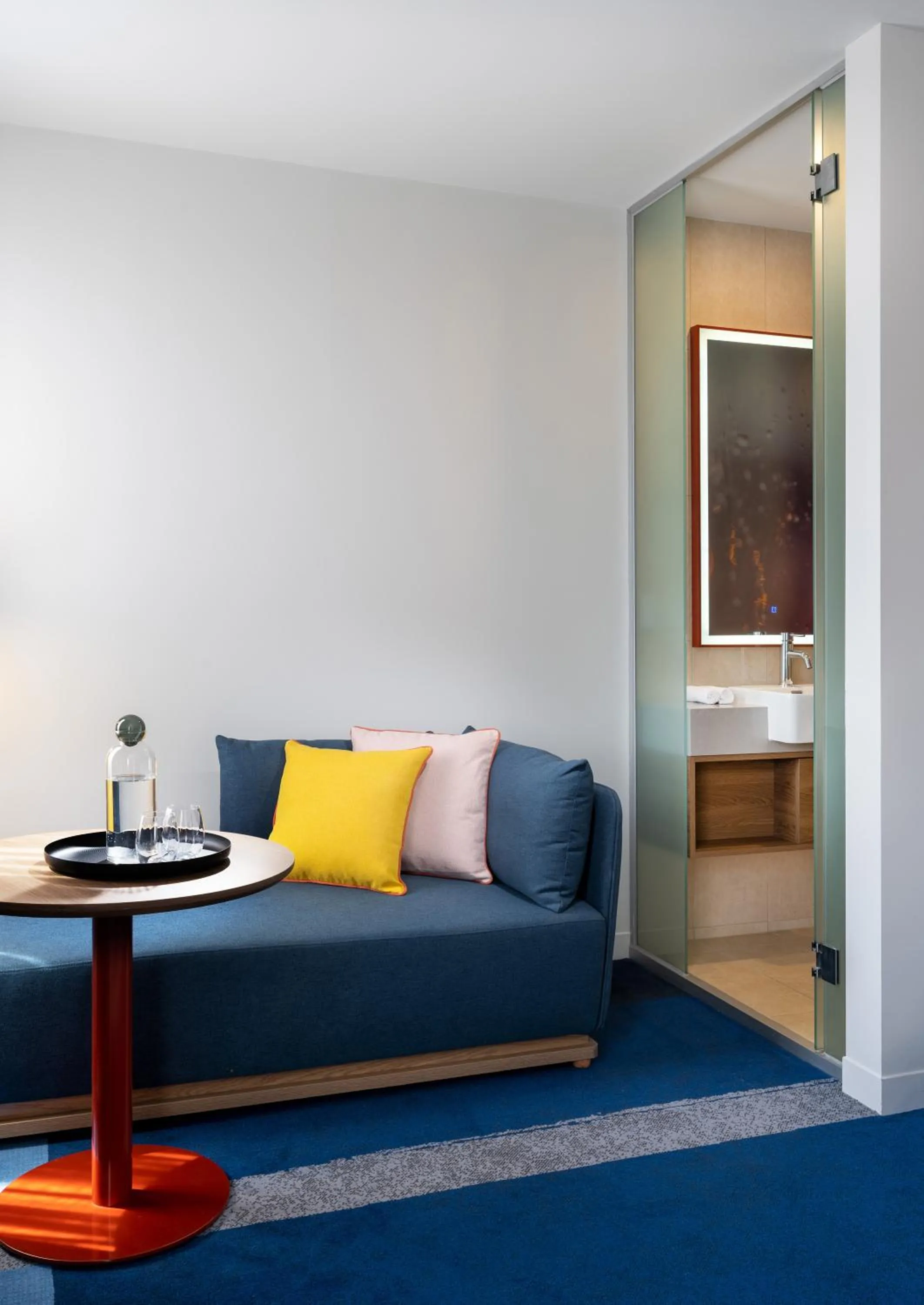 Seating area in Novotel Melbourne Preston