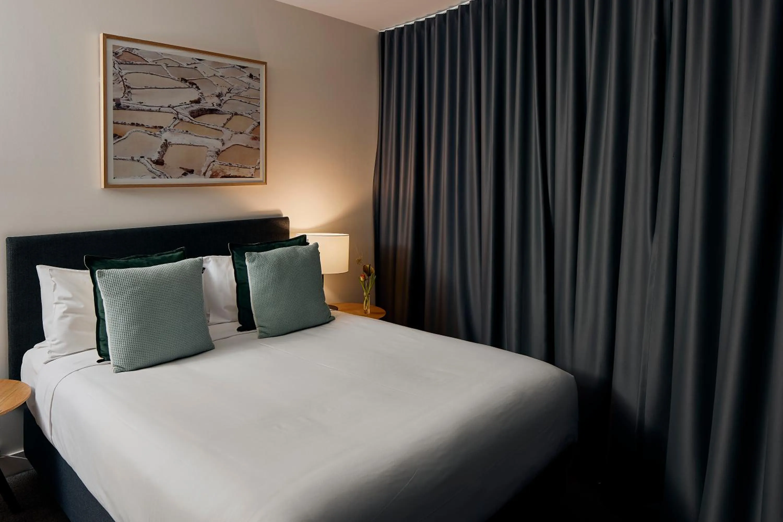 Bedroom, Bed in Shadow Play by Peppers