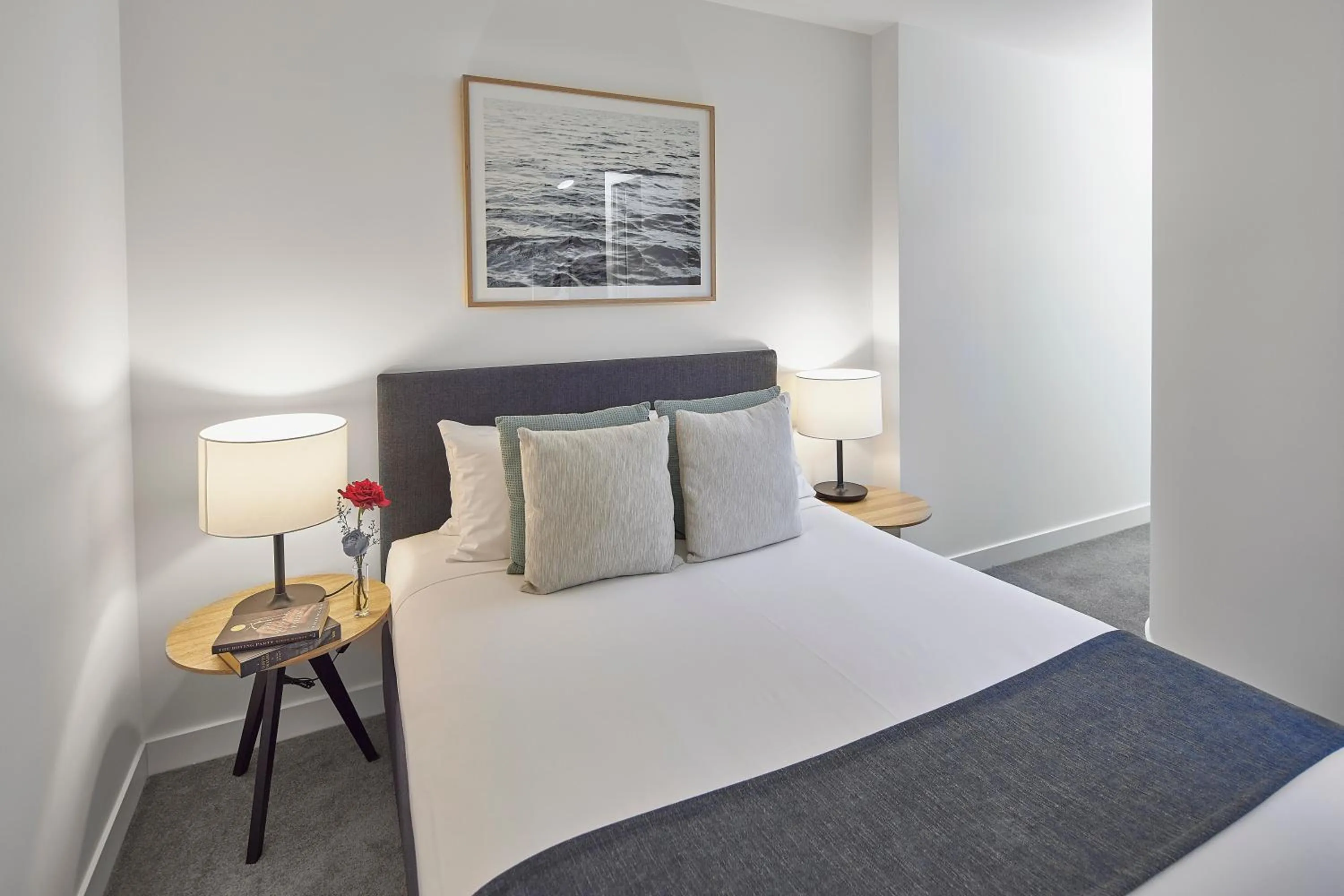 Bedroom, Bed in Shadow Play by Peppers