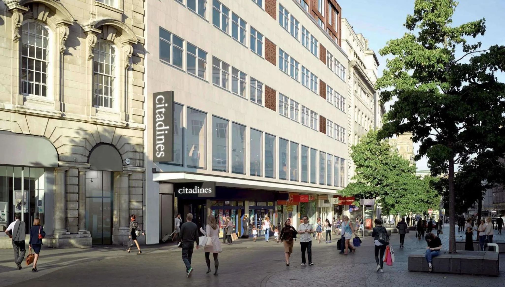 Facade/entrance in Citadines City Centre Liverpool