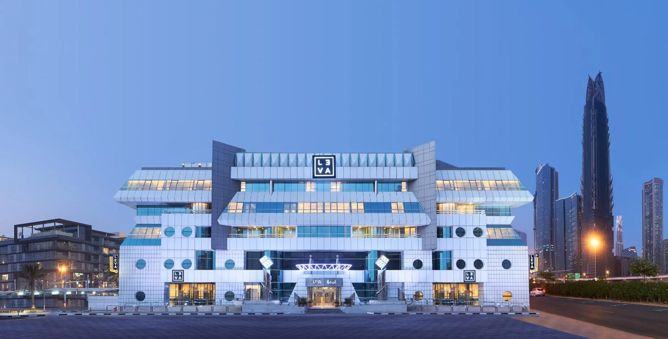 Property building in Leva Hotel and Suites, Opposite Downtown