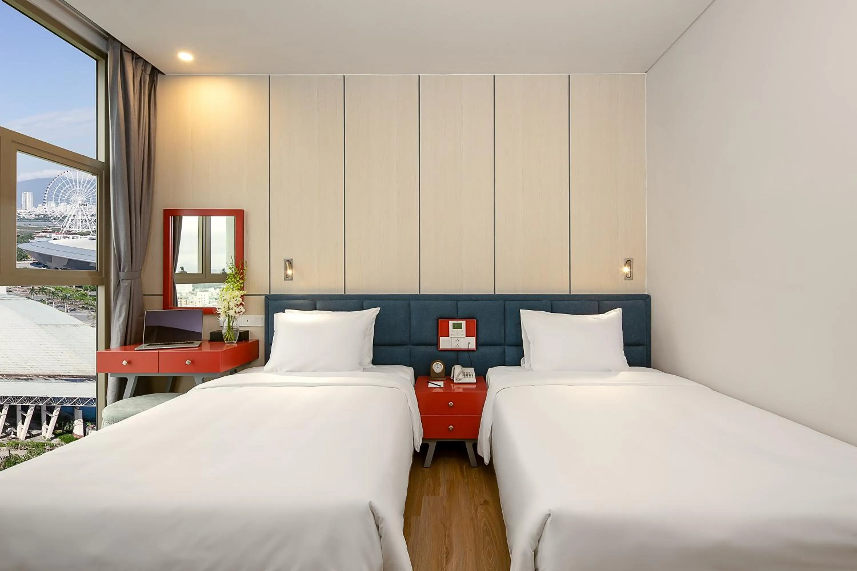 Bed in Grand Citiview Da Nang Hotel