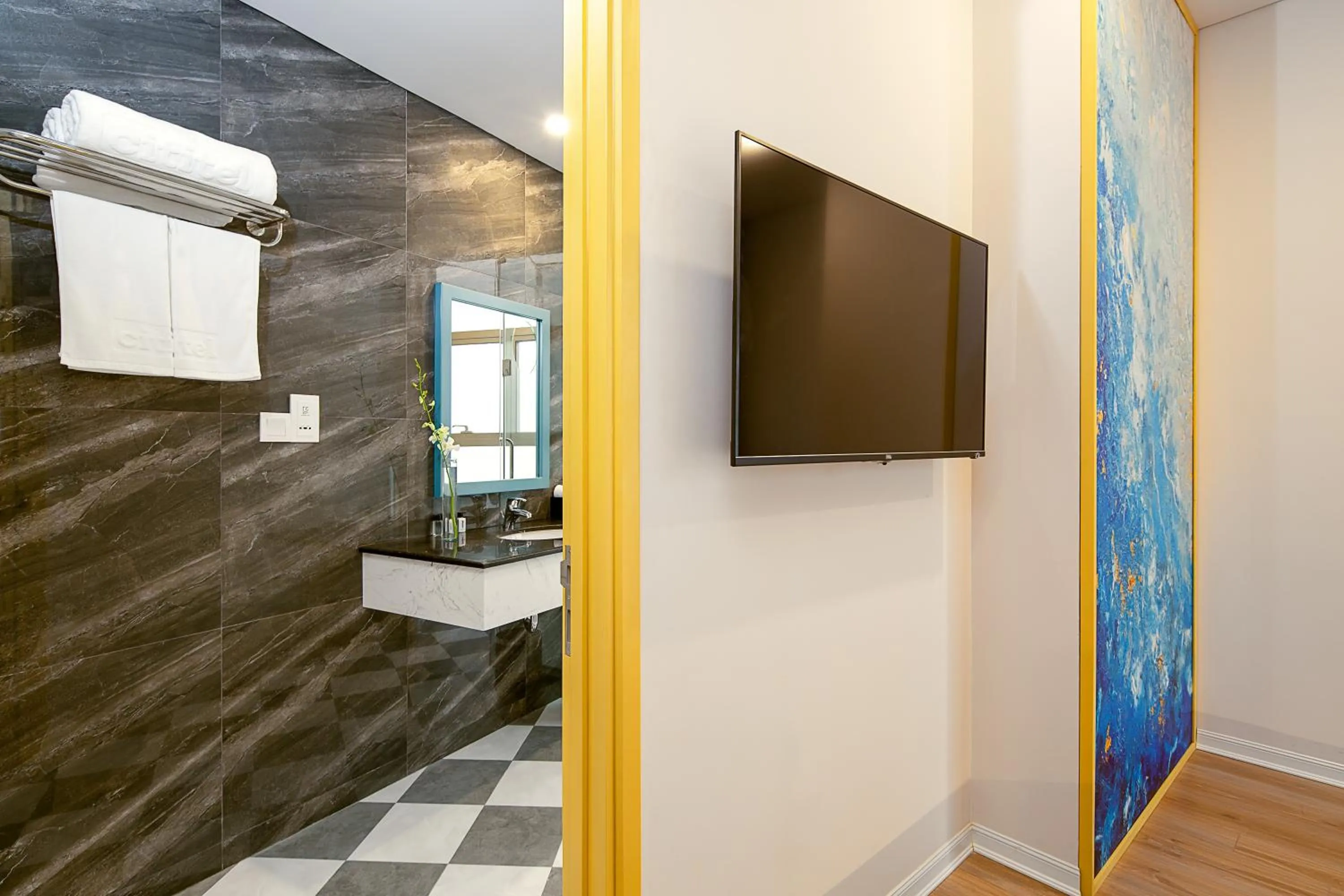 Bathroom in Grand Citiview Da Nang Hotel