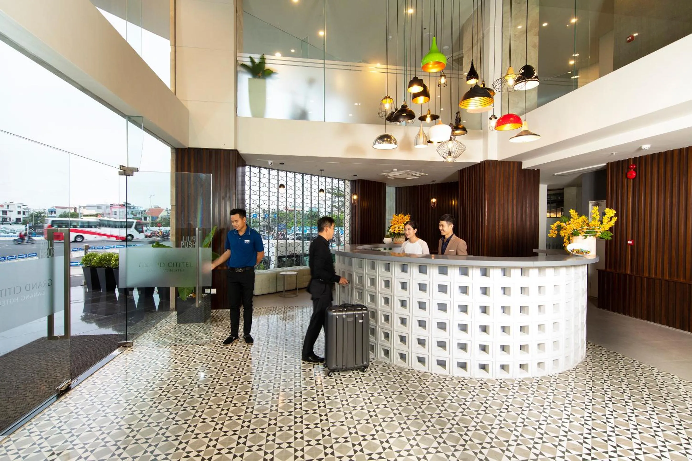 Lobby or reception in Grand Citiview Da Nang Hotel