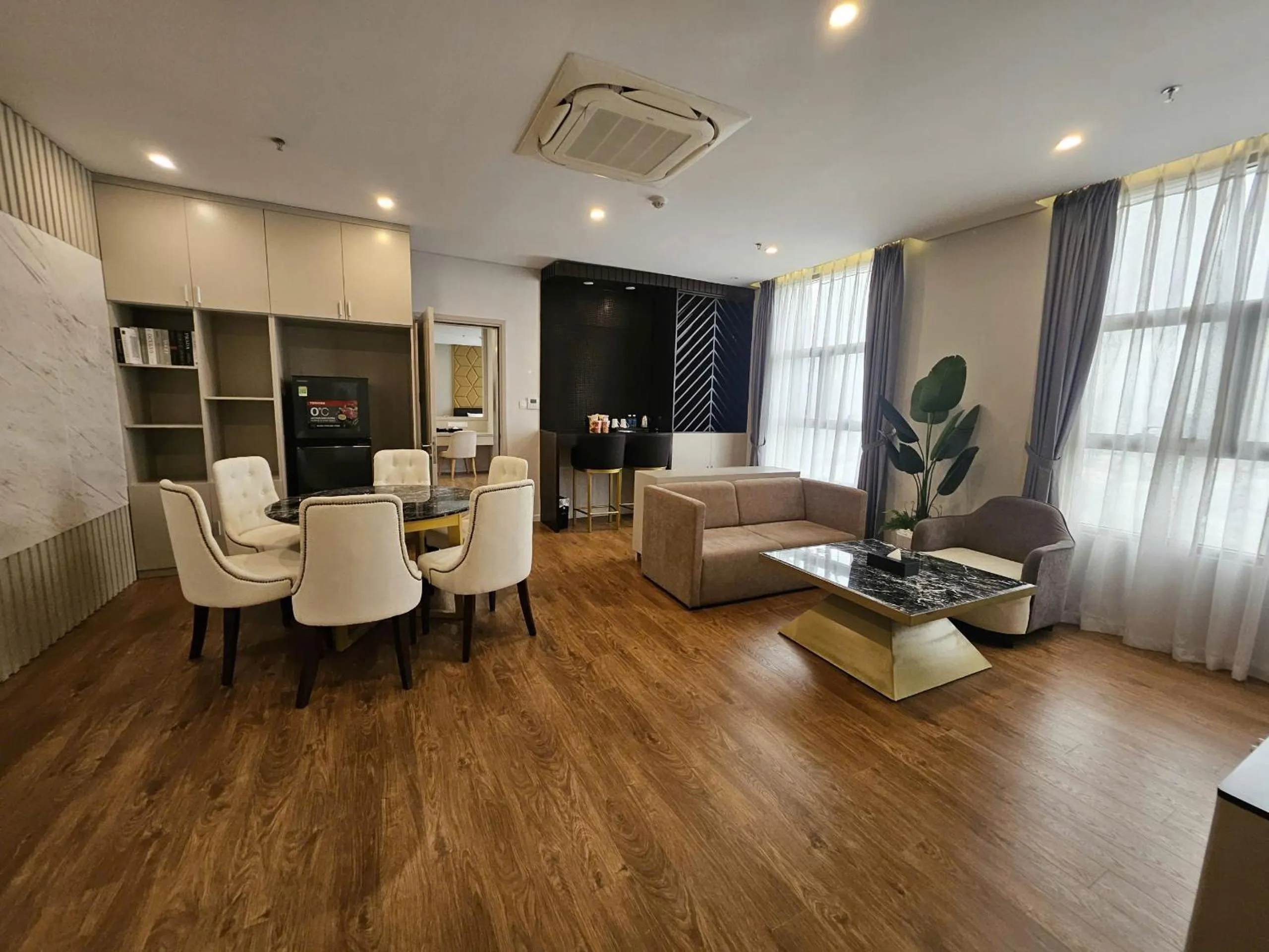 Living room in Grand Citiview Da Nang Hotel