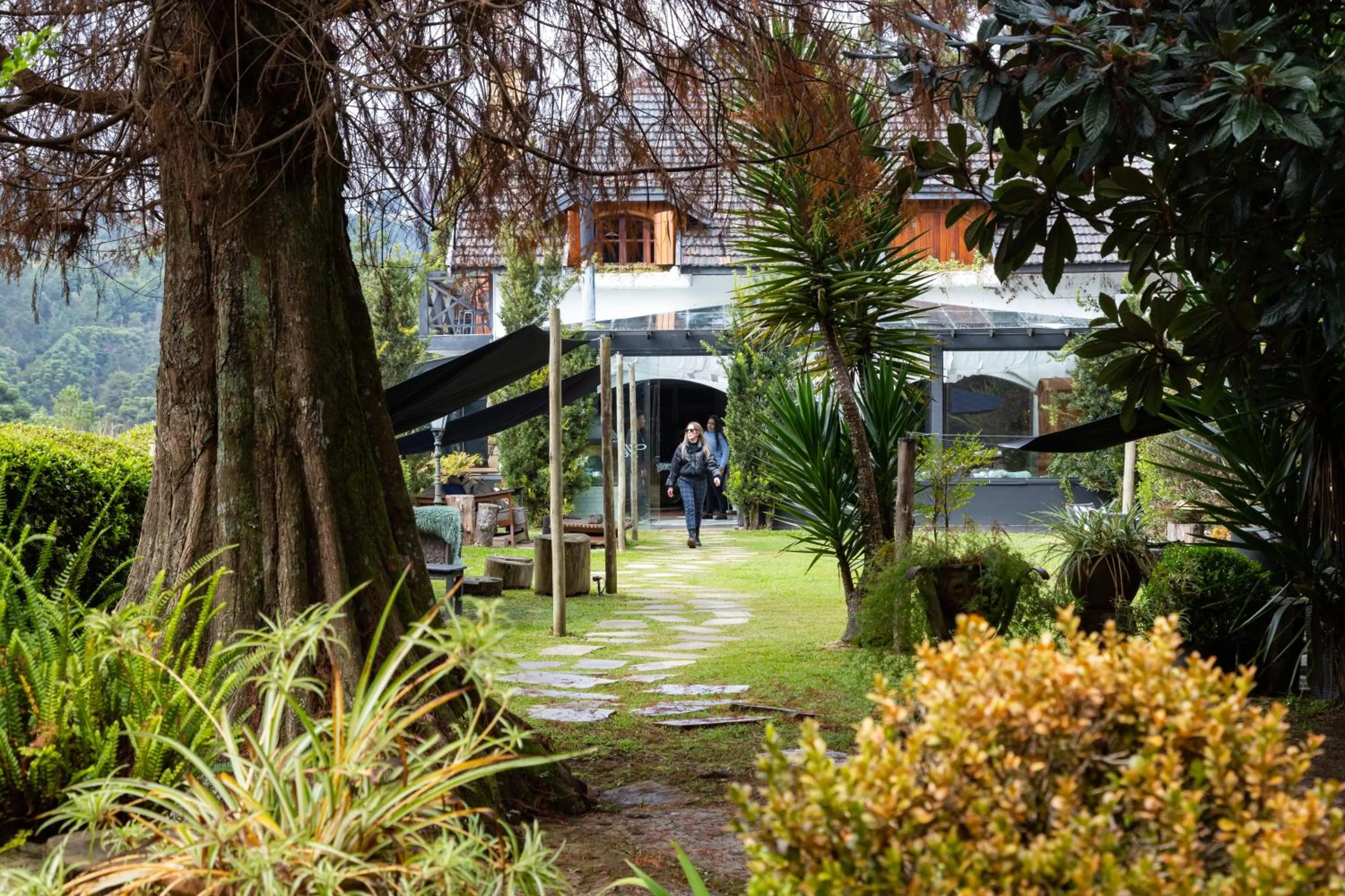 Garden in Alma Hotel