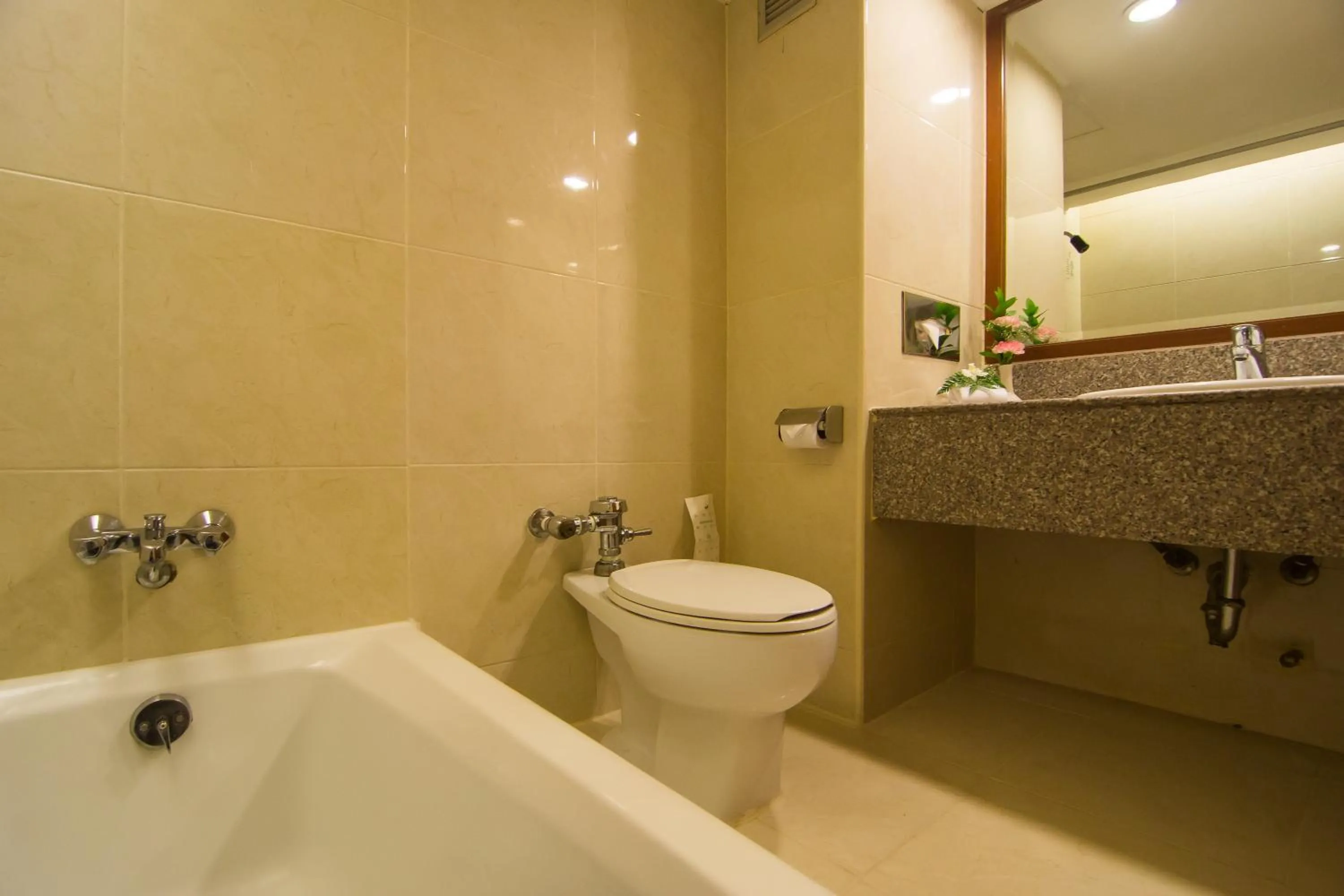 Bathroom in Bangkok Palace Hotel