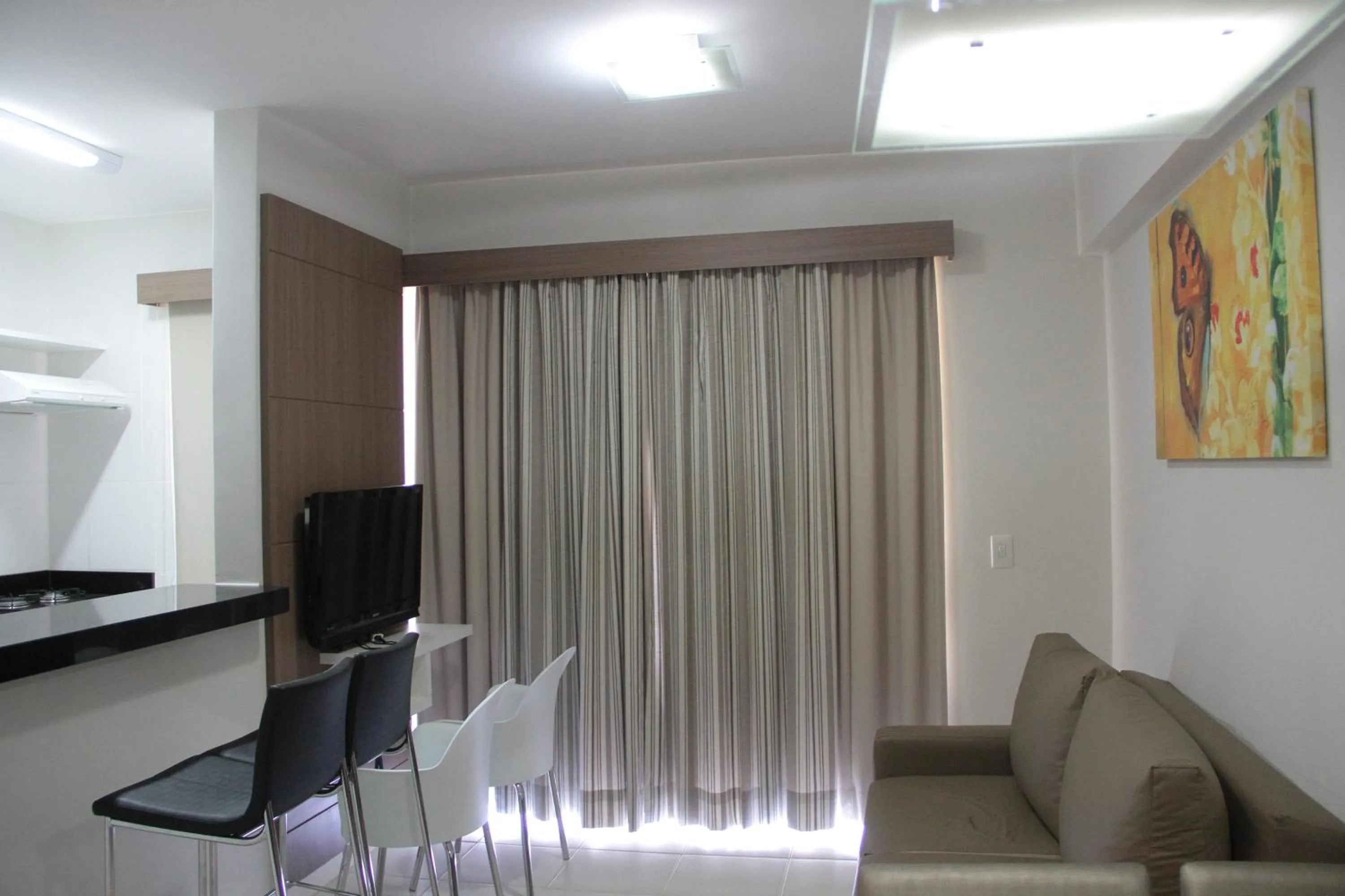 Living room in Veredas do Rio Quente Flat