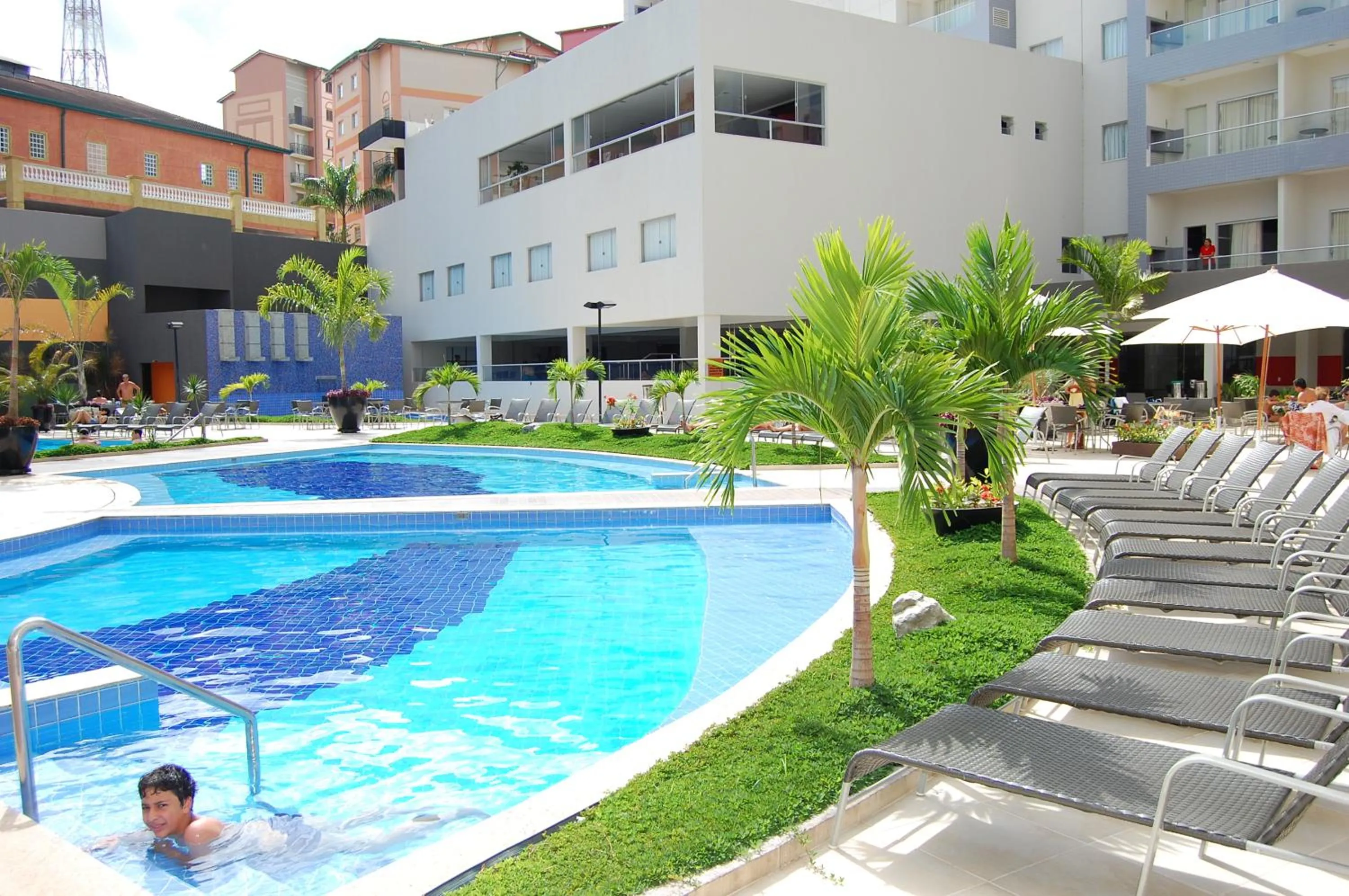 Swimming pool in Veredas do Rio Quente Flat