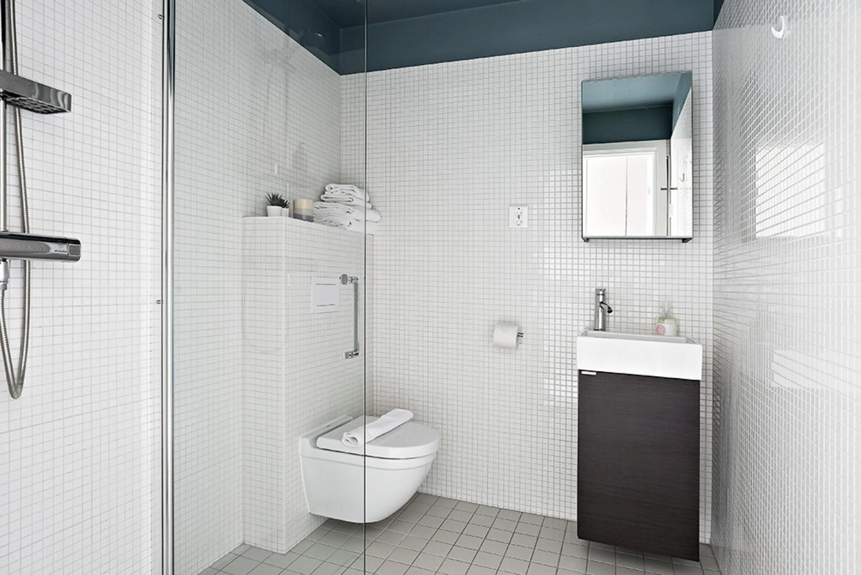 Bathroom in Forenom Apartments Stockholm Johannesgatan