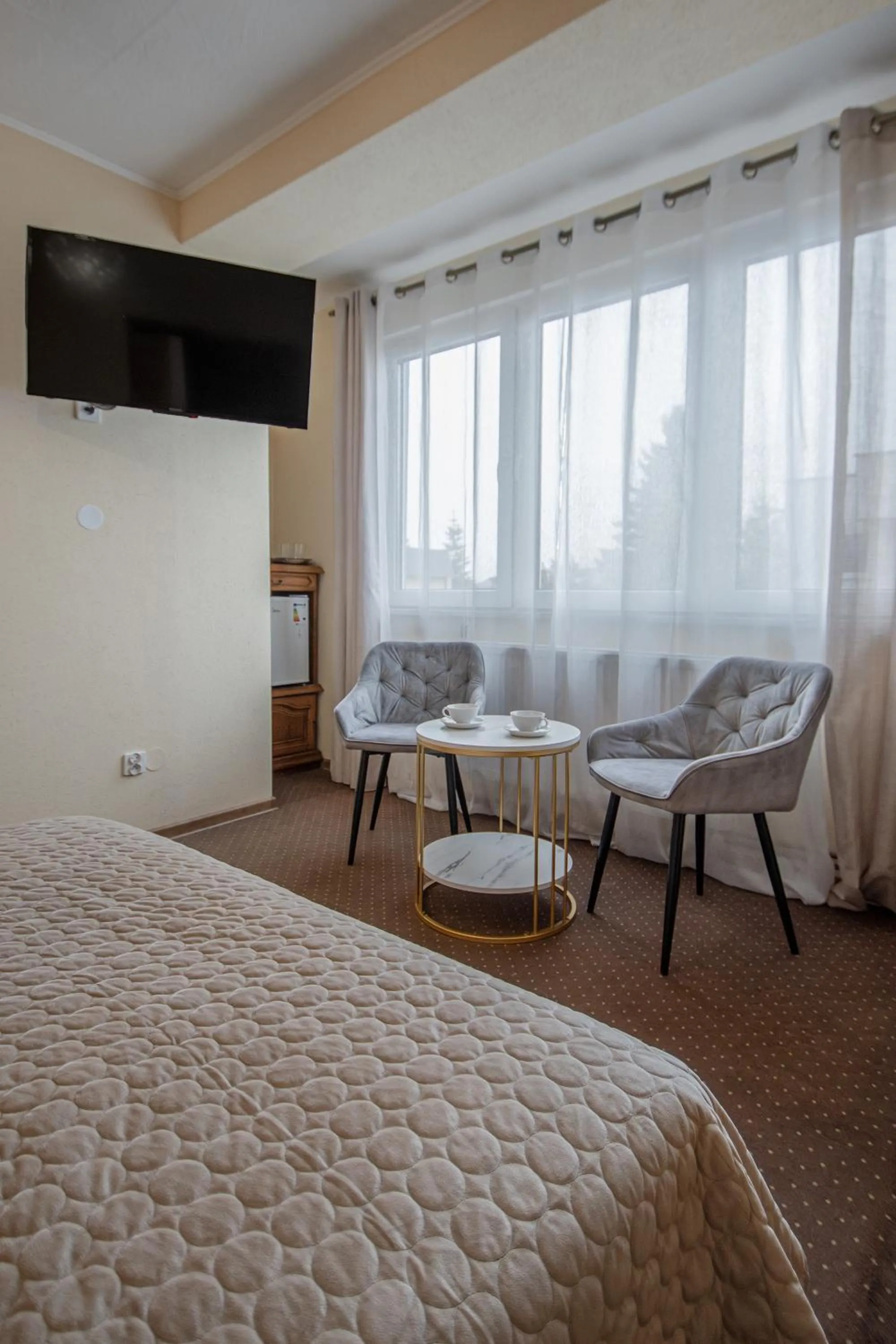 Toilet, Bed in Villa Asesor