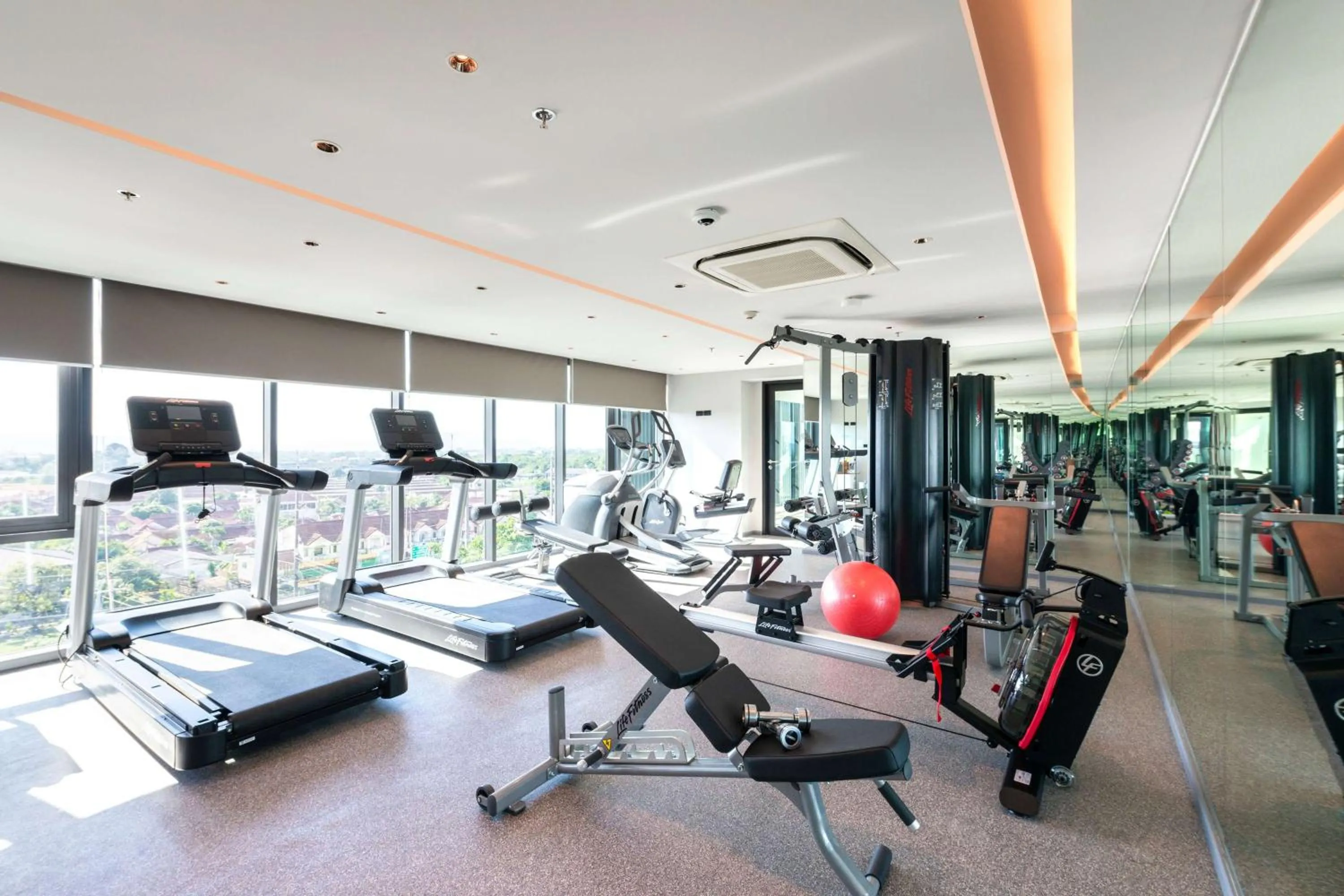 Fitness centre/facilities in Ramada Plaza by Wyndham Chao Fah Phuket