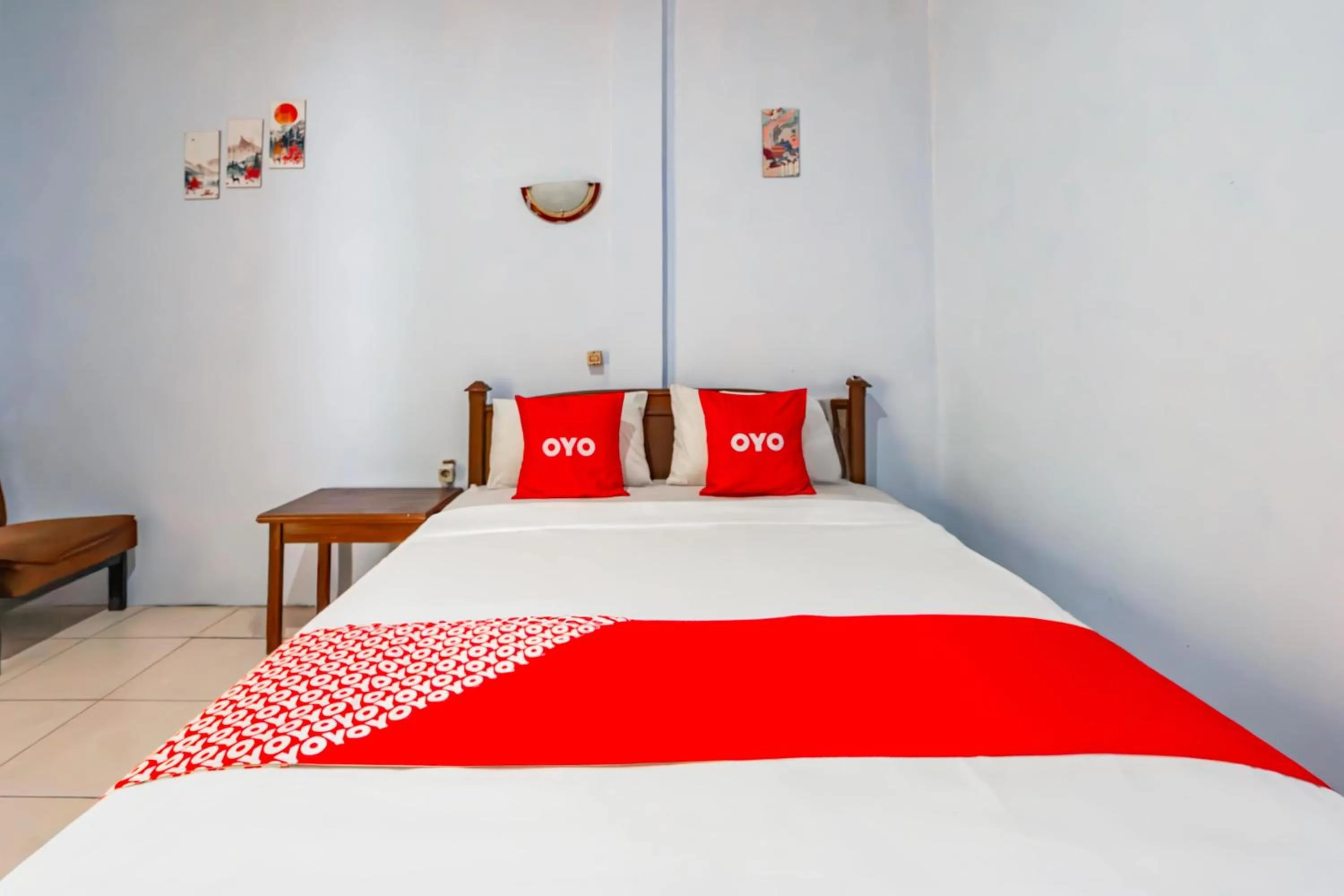 Bedroom, Bed in Hotel O Arjosari Near Plaza Araya Formerly Hotel Nugraha