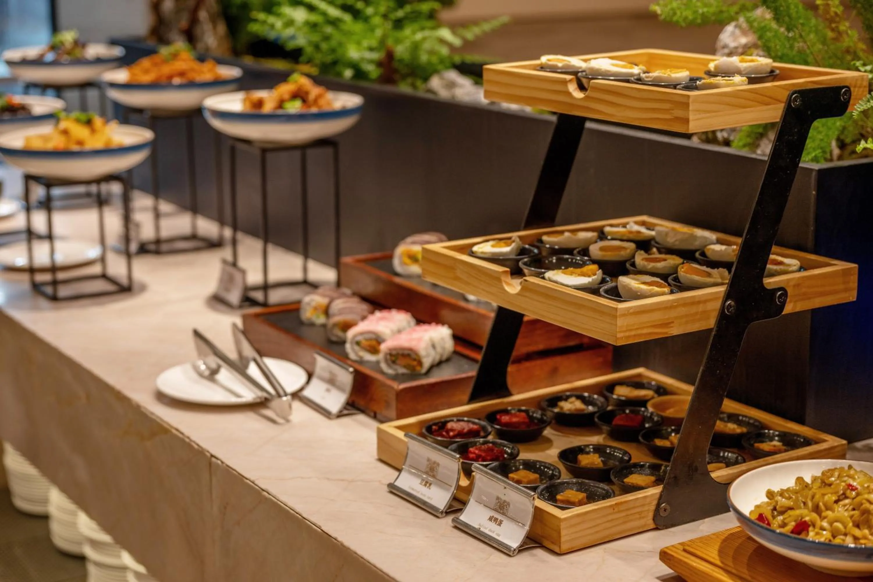 Breakfast in SSAW Boutique Hotel Hangzhou Xixi Park