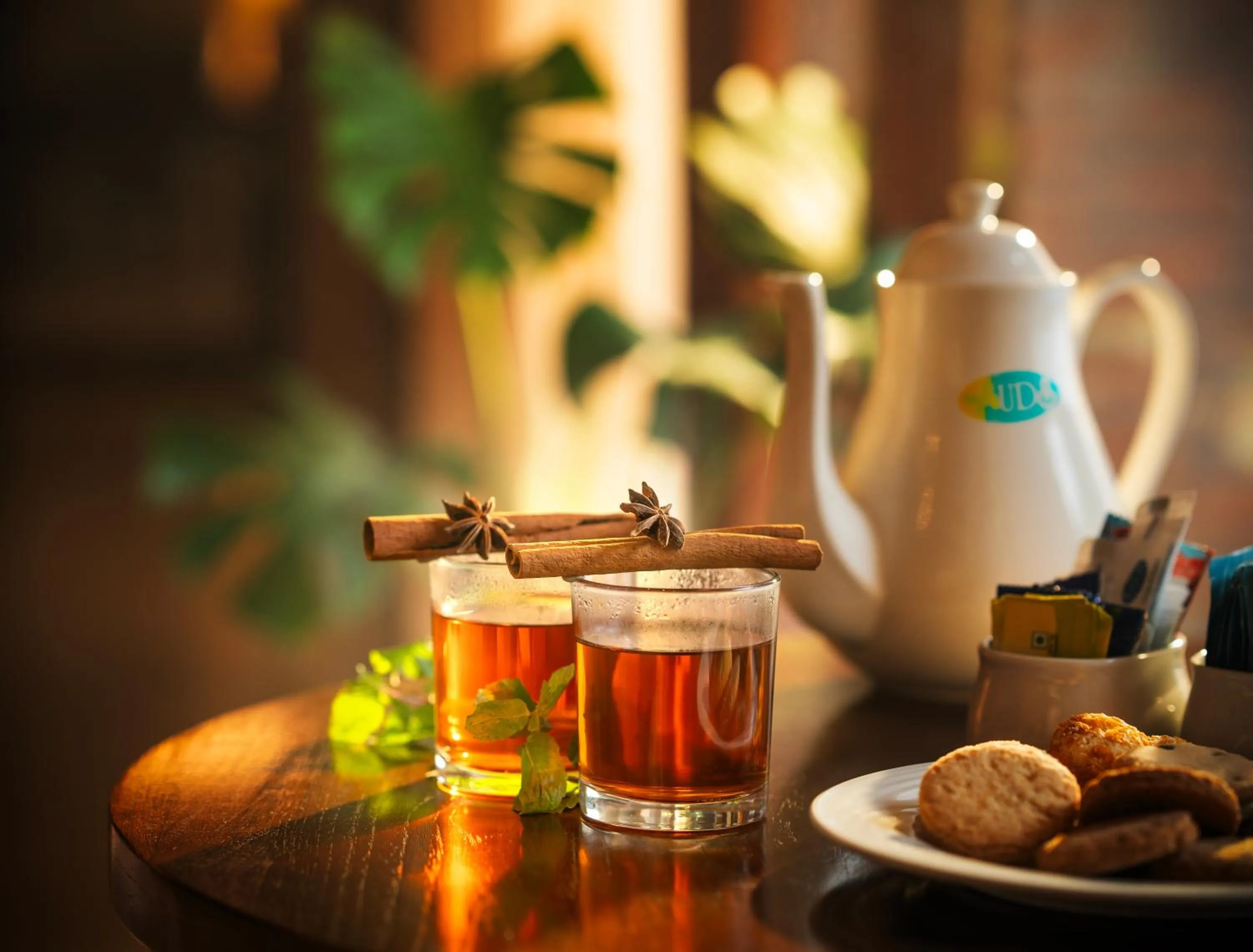 Food and drinks in Uday Backwater Resort