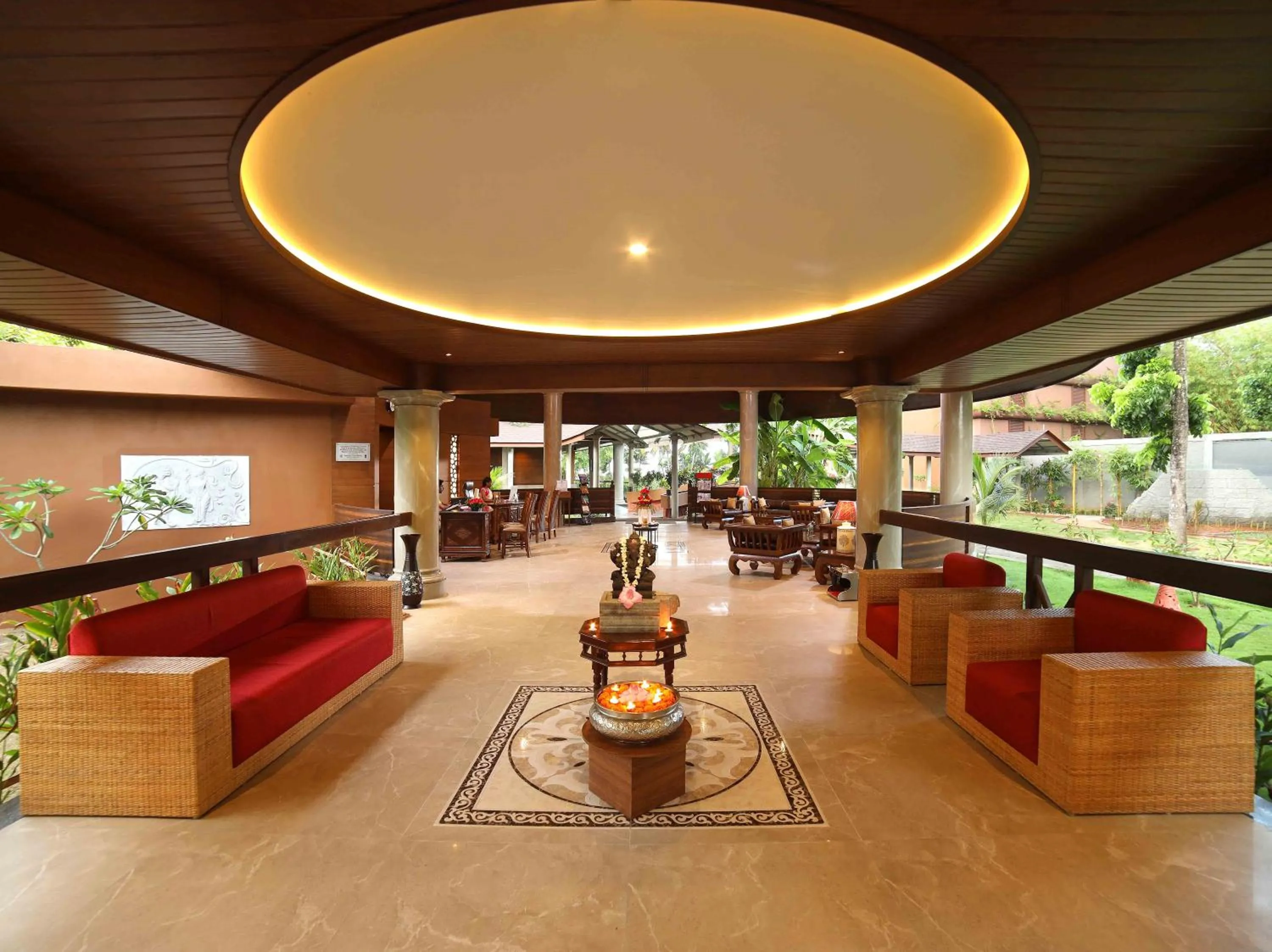 Lobby or reception in Uday Backwater Resort