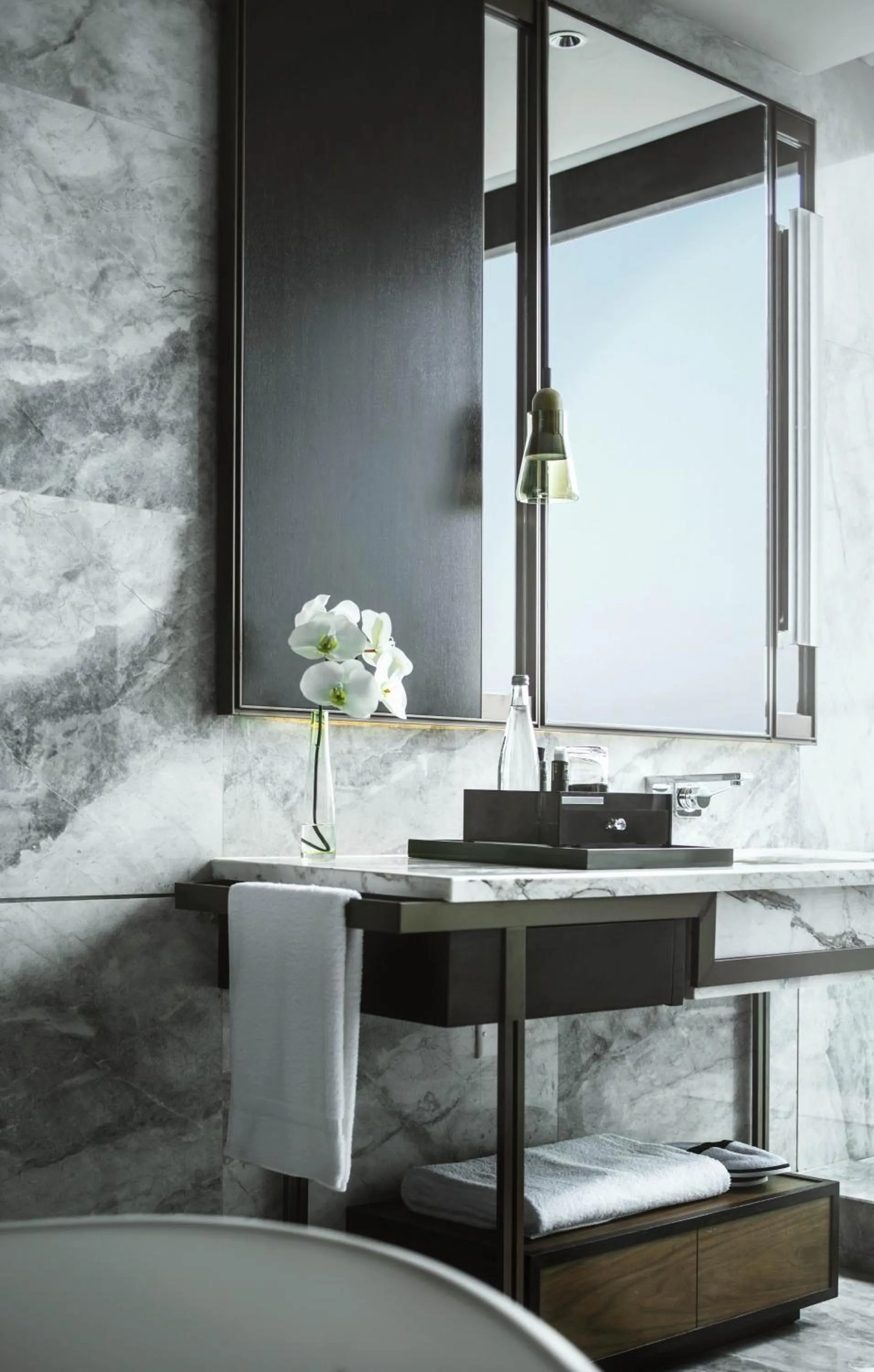 Bathroom in InterContinental Zhuhai by IHG