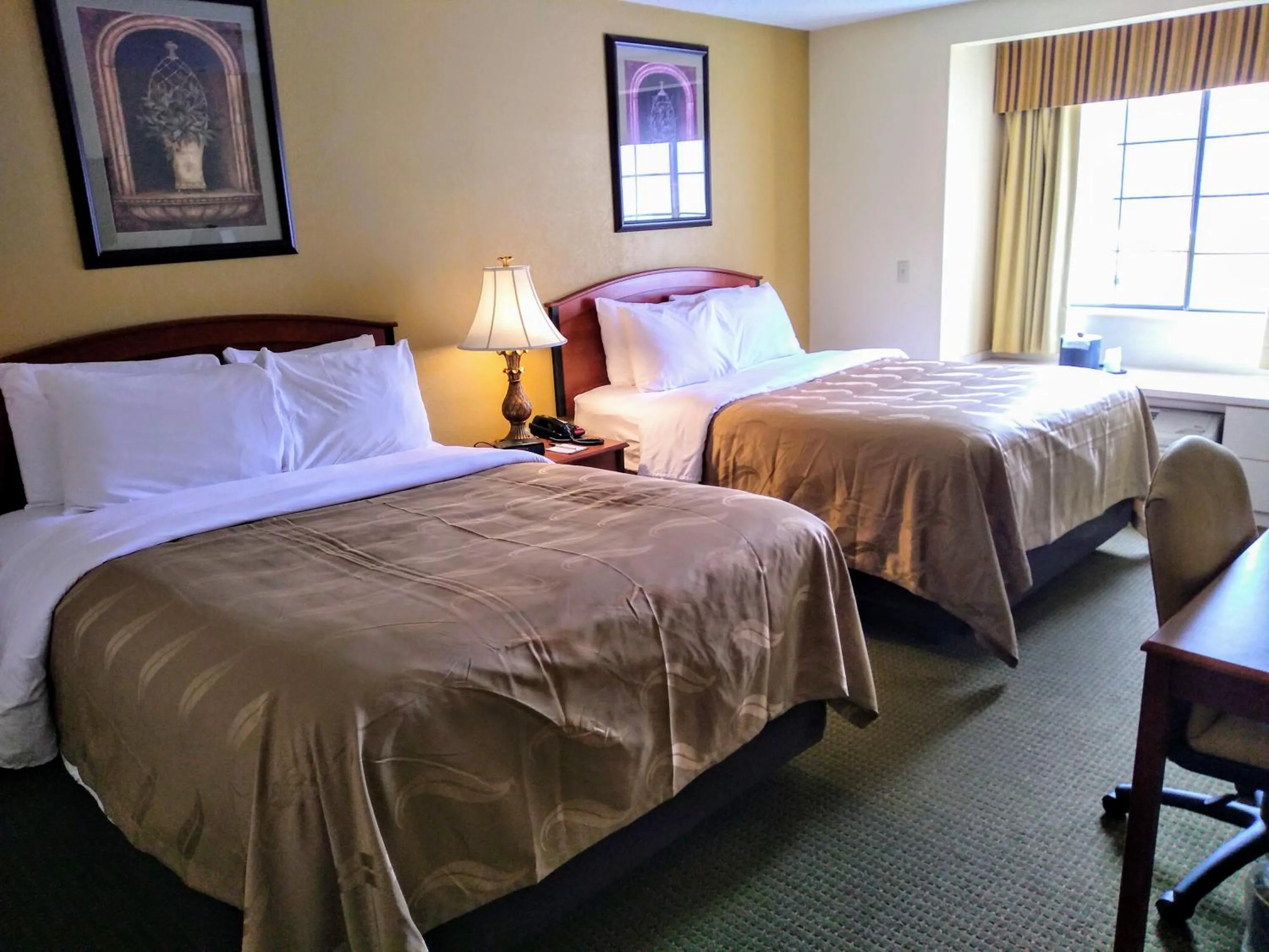 Photo of the whole room, Bed in Quality Inn & Suites Prestonsburg next to Mountain Arts Center