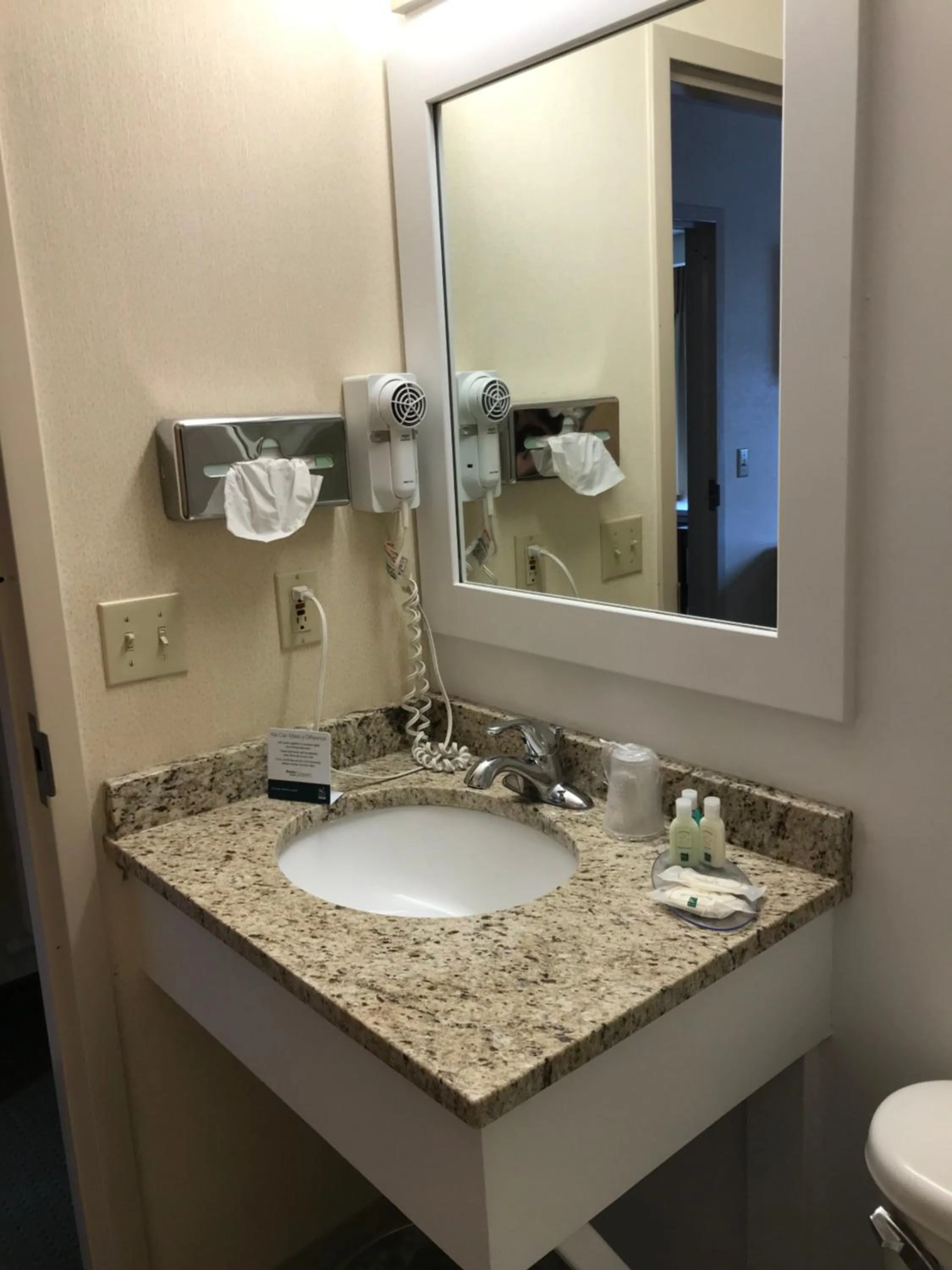 Bathroom in Quality Inn & Suites Prestonsburg next to Mountain Arts Center