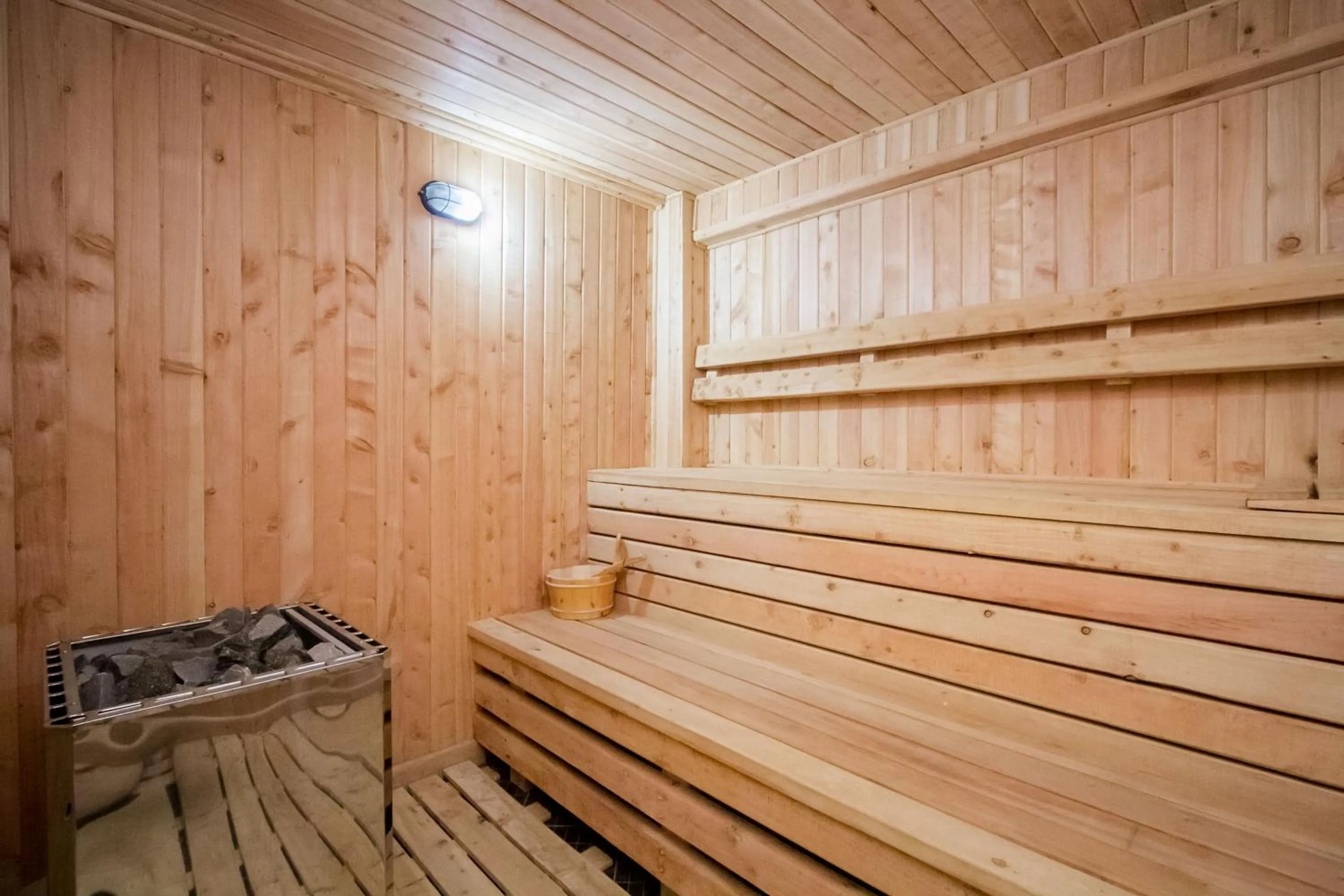 Sauna in Paleo Hotel and Spa