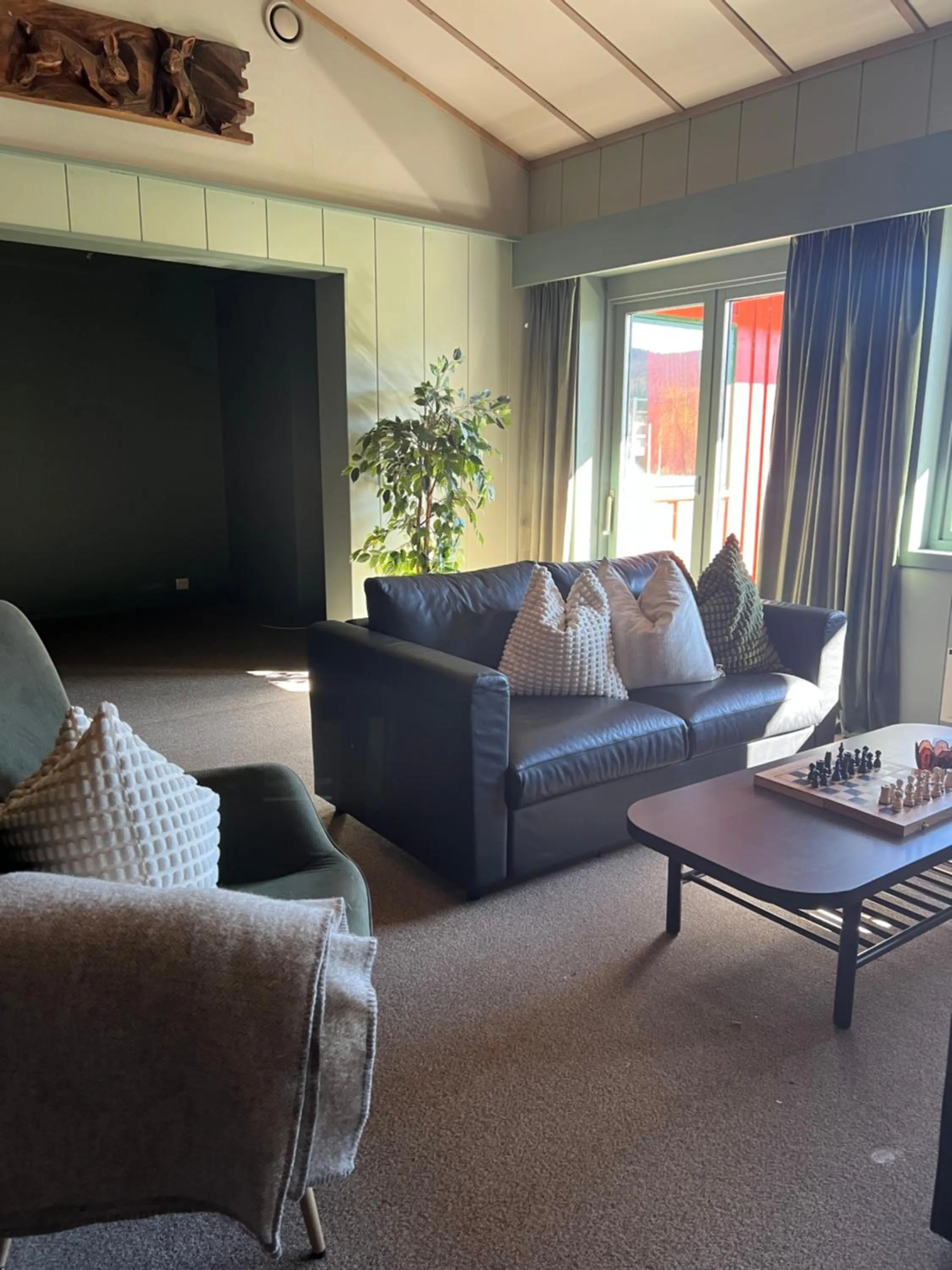 Living room in Vats Fjellstue