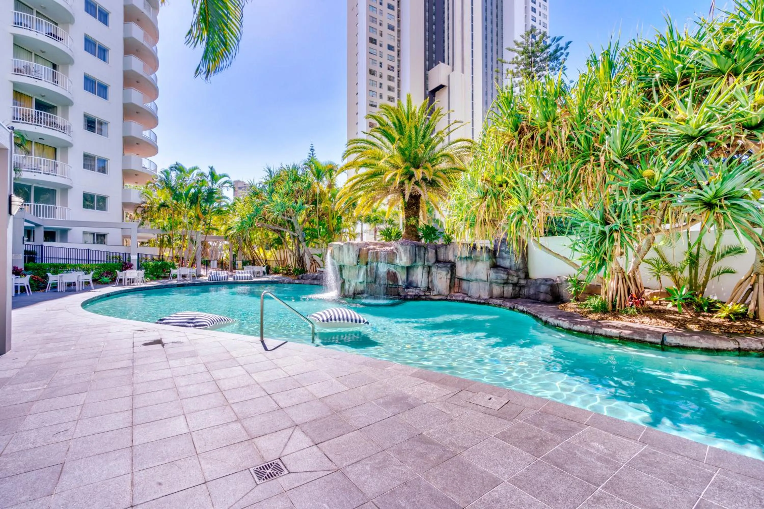 Swimming pool in Sovereign on the Gold Coast
