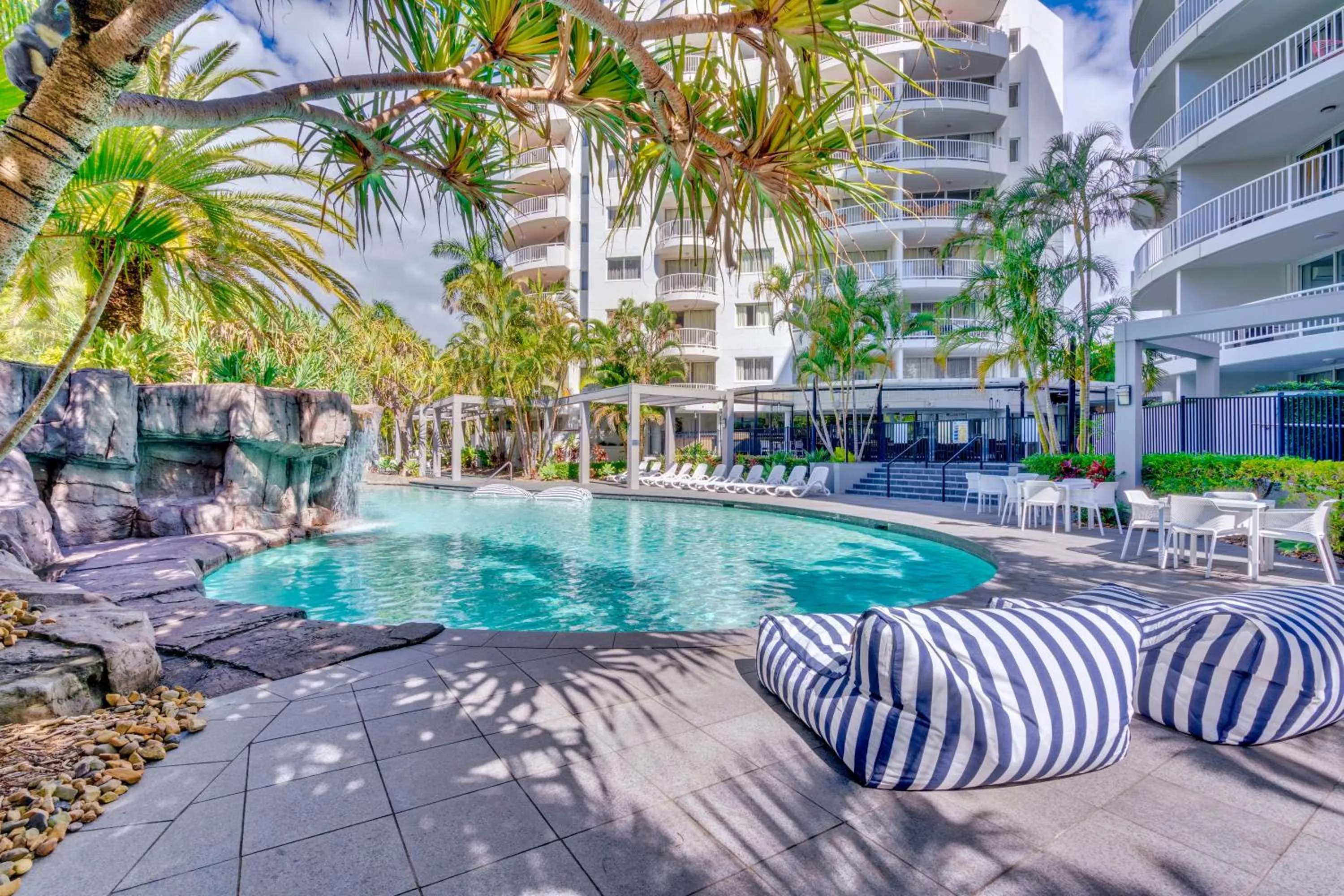 Swimming pool in Sovereign on the Gold Coast
